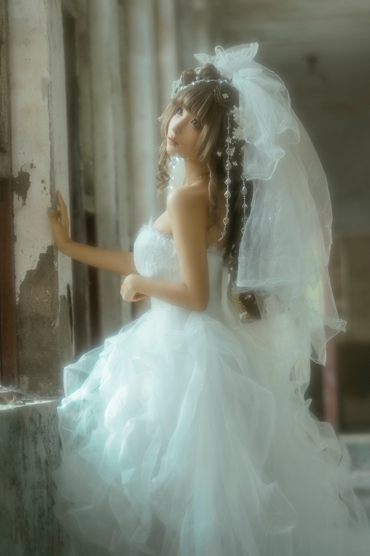 Cosplay 蠢沫沫Chunmomo 婚纱 Wedding Dress [44P]