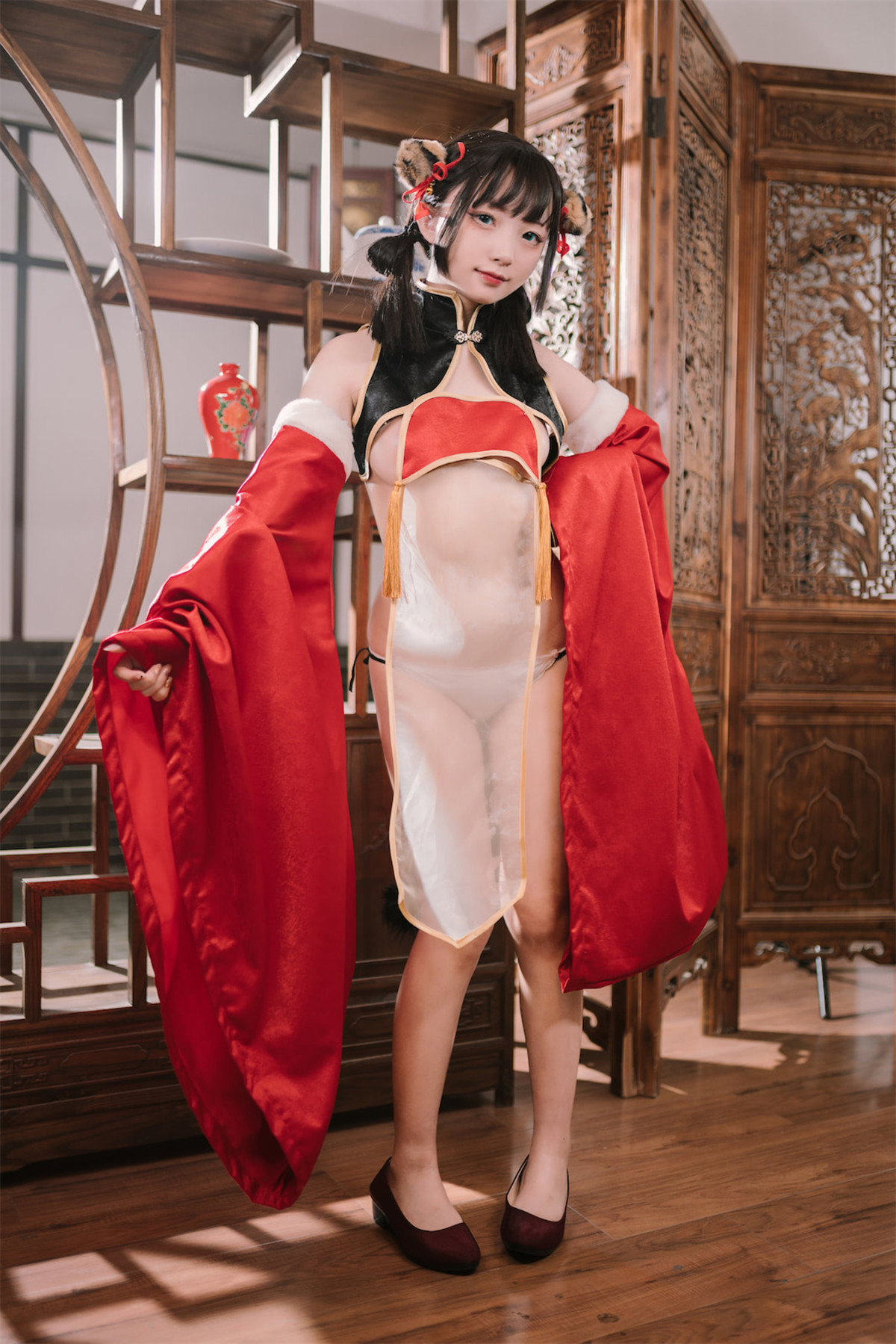 Cosplay 花铃 虎团团 Set.01