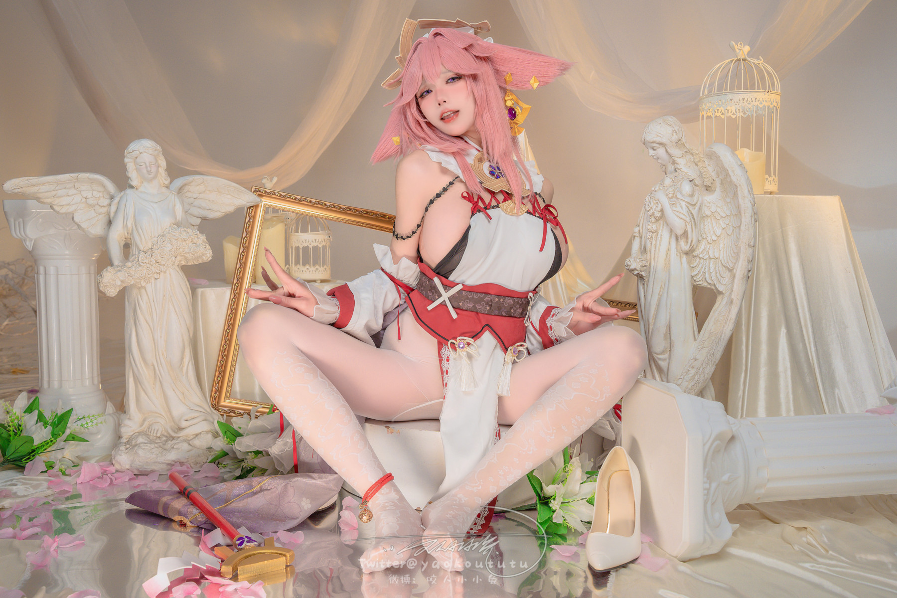 Cosplay 黏黏团子兔 春江水暖 神子贺岁 Set.01