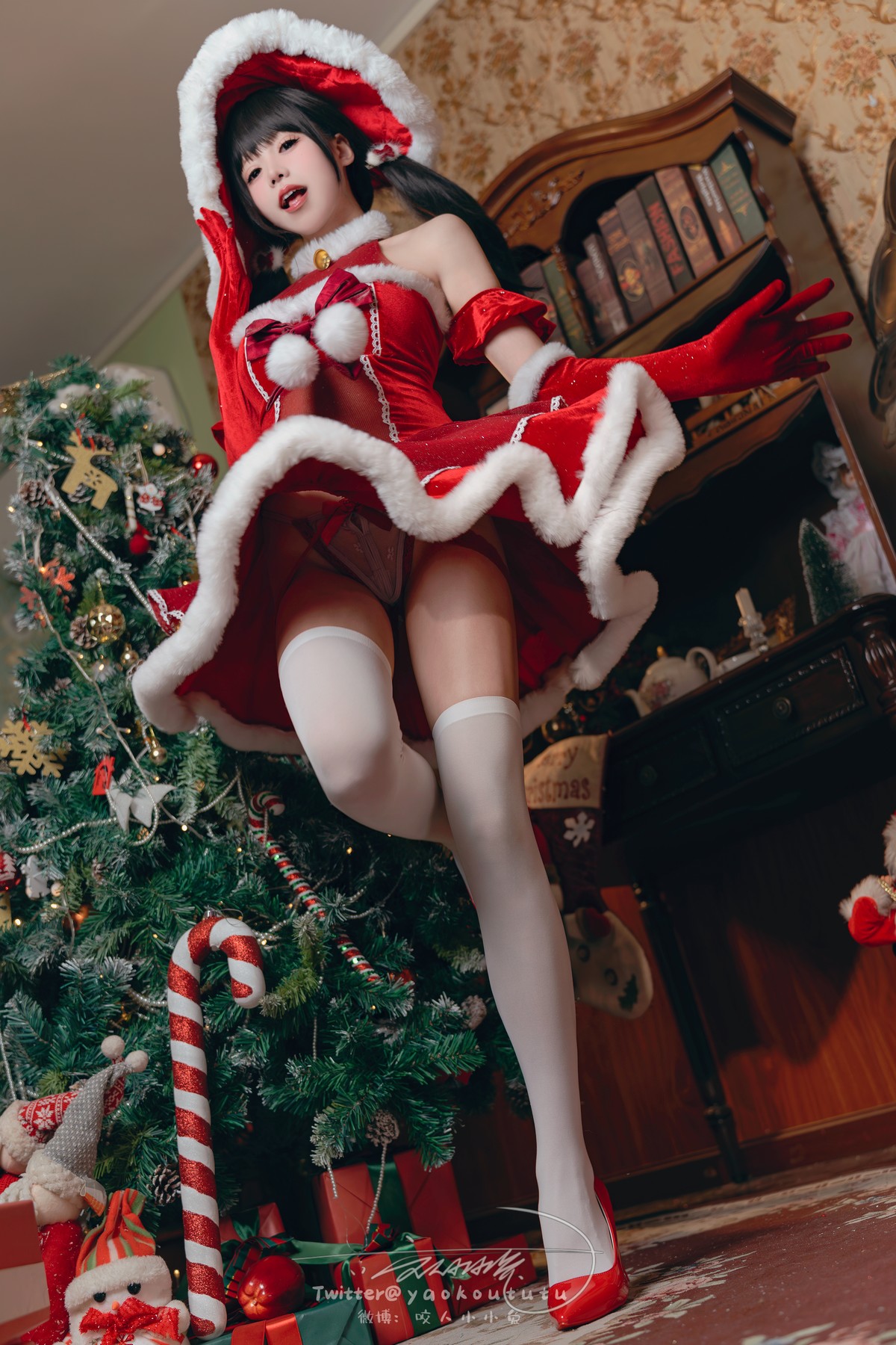 Cosplay 黏黏团子兔 魔女圣诞夜 Christmas Eve Set.01