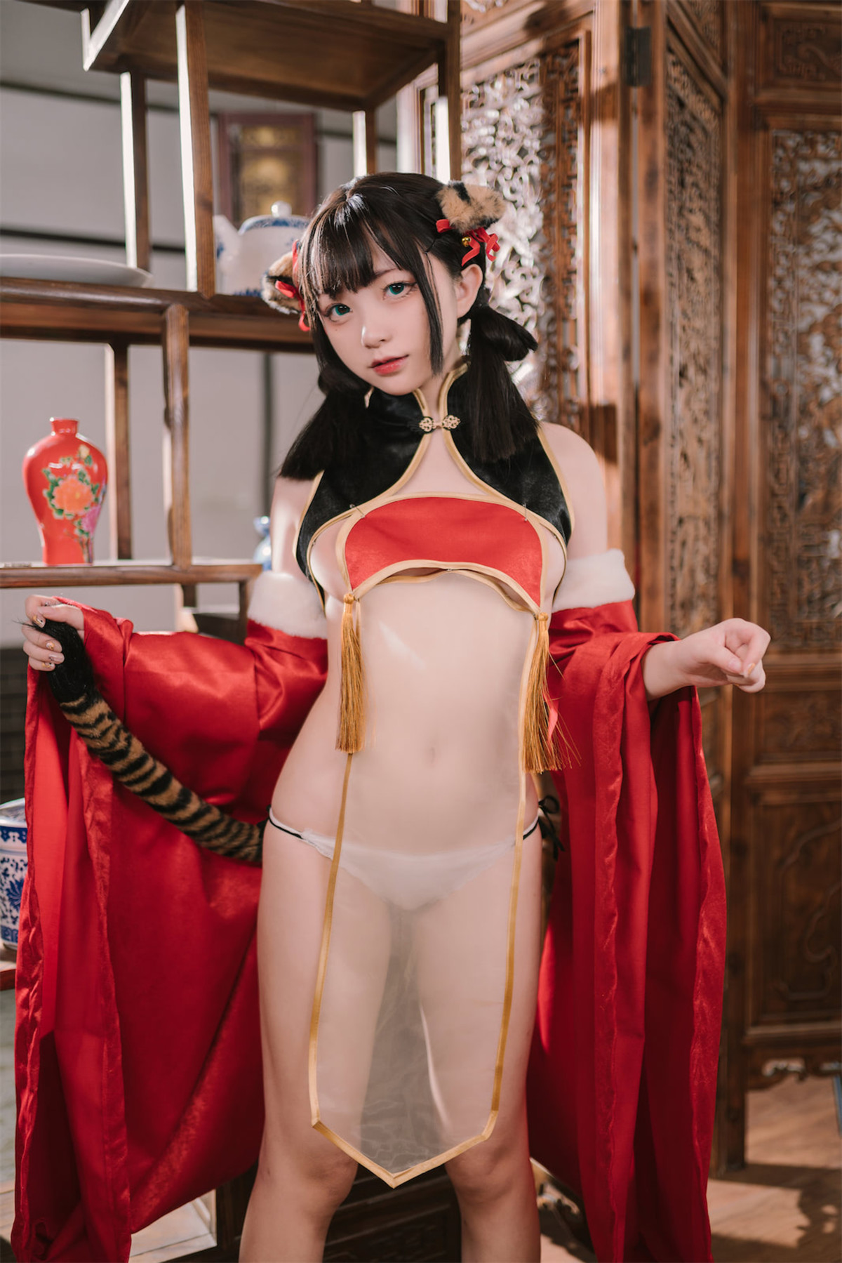 Cosplay 花铃 虎团团 Set.01