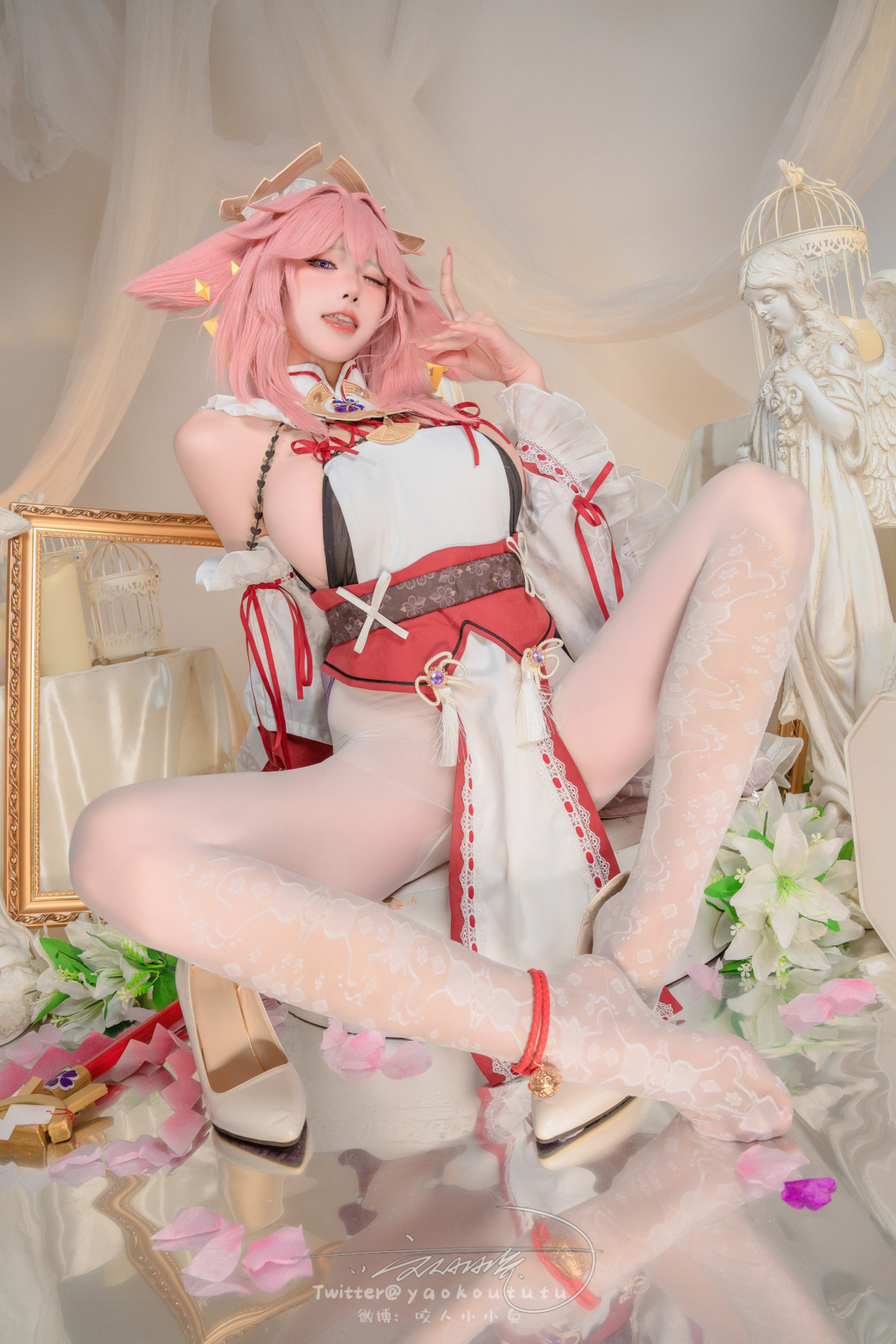 Cosplay 黏黏团子兔 春江水暖 神子贺岁 Set.01