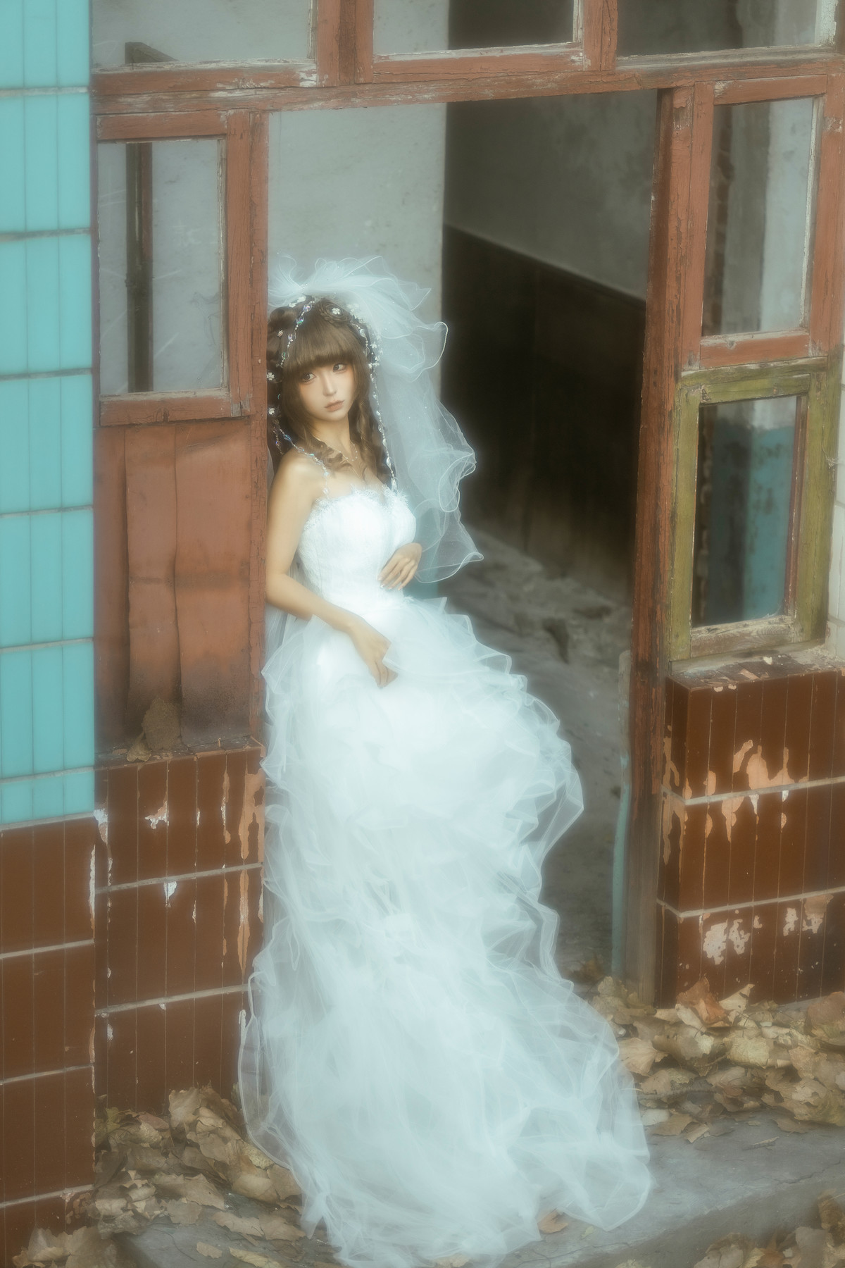 Cosplay 蠢沫沫Chunmomo 婚纱 Wedding Dress [44P]