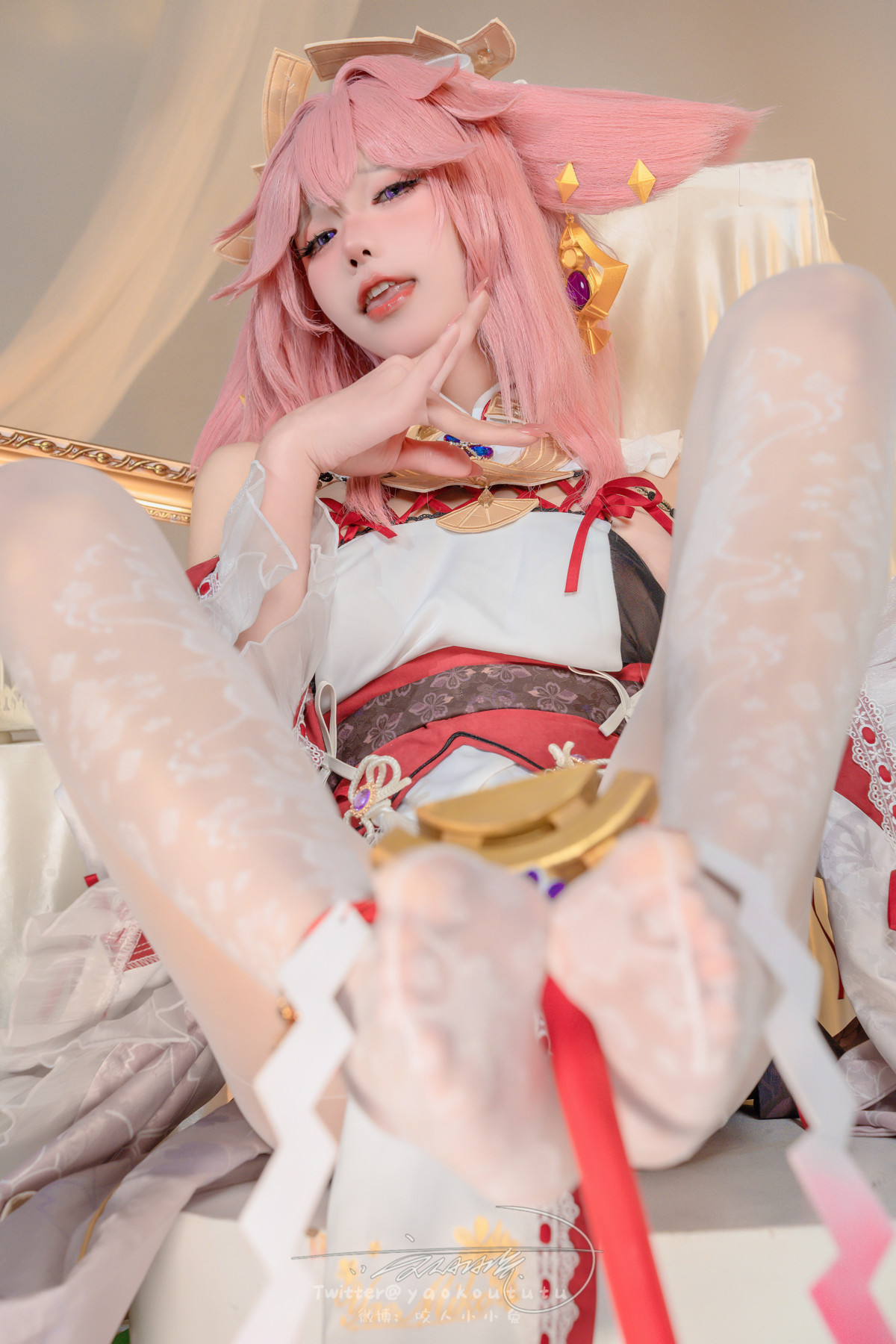 Cosplay 黏黏团子兔 春江水暖 神子贺岁 Set.01