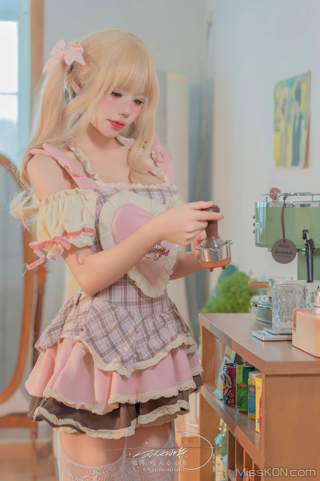 Coser@黏黏团子兔: 居家甜妹 超级敏感