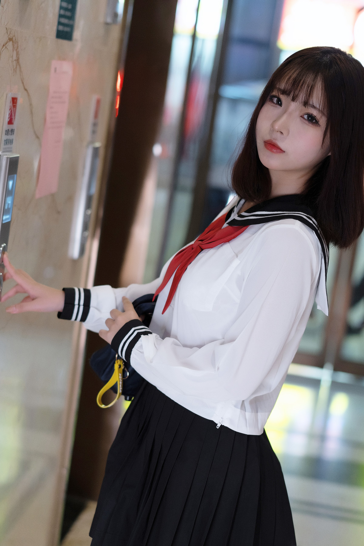 Cosplay Yuuhui玉汇 约会我的女学生 Set.02