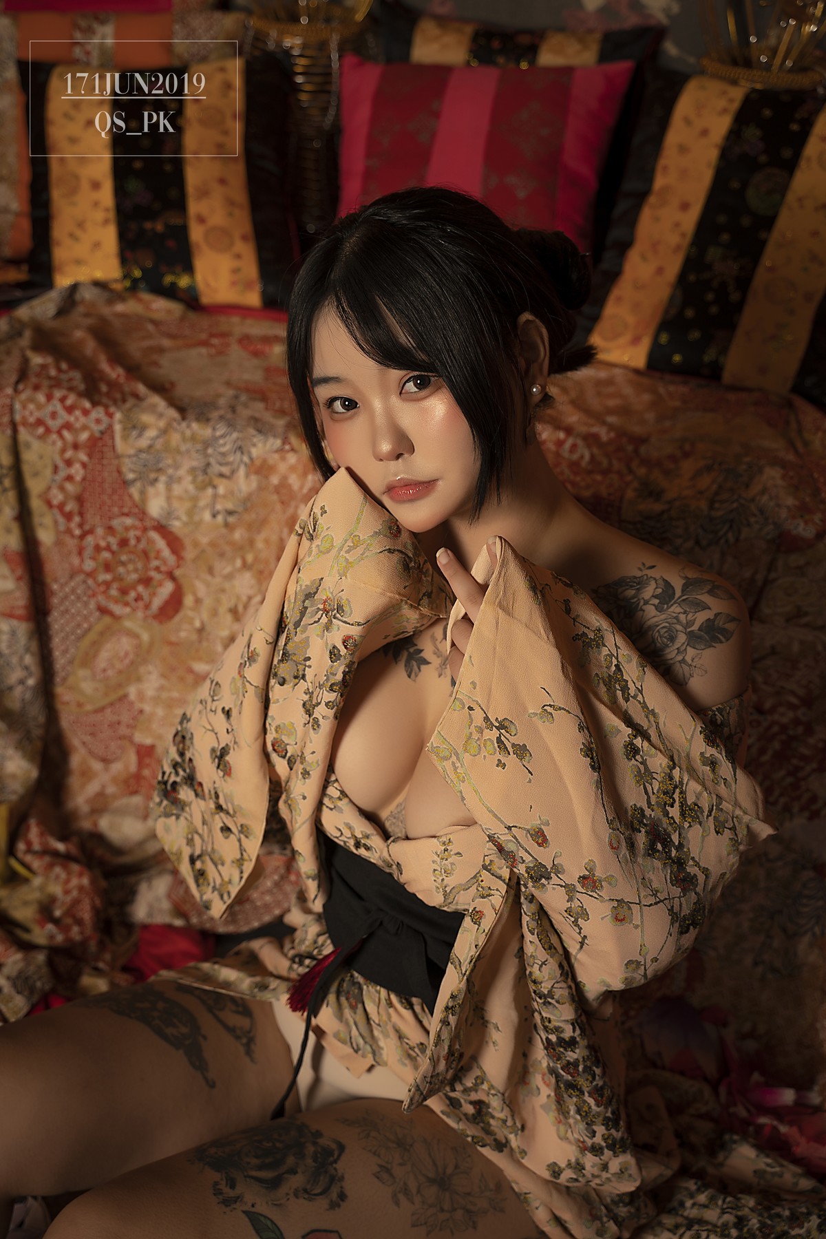 Jeon BoYeon 전보연, [SAINT Photolife] BoYeon Yukata Set.01 [28P]