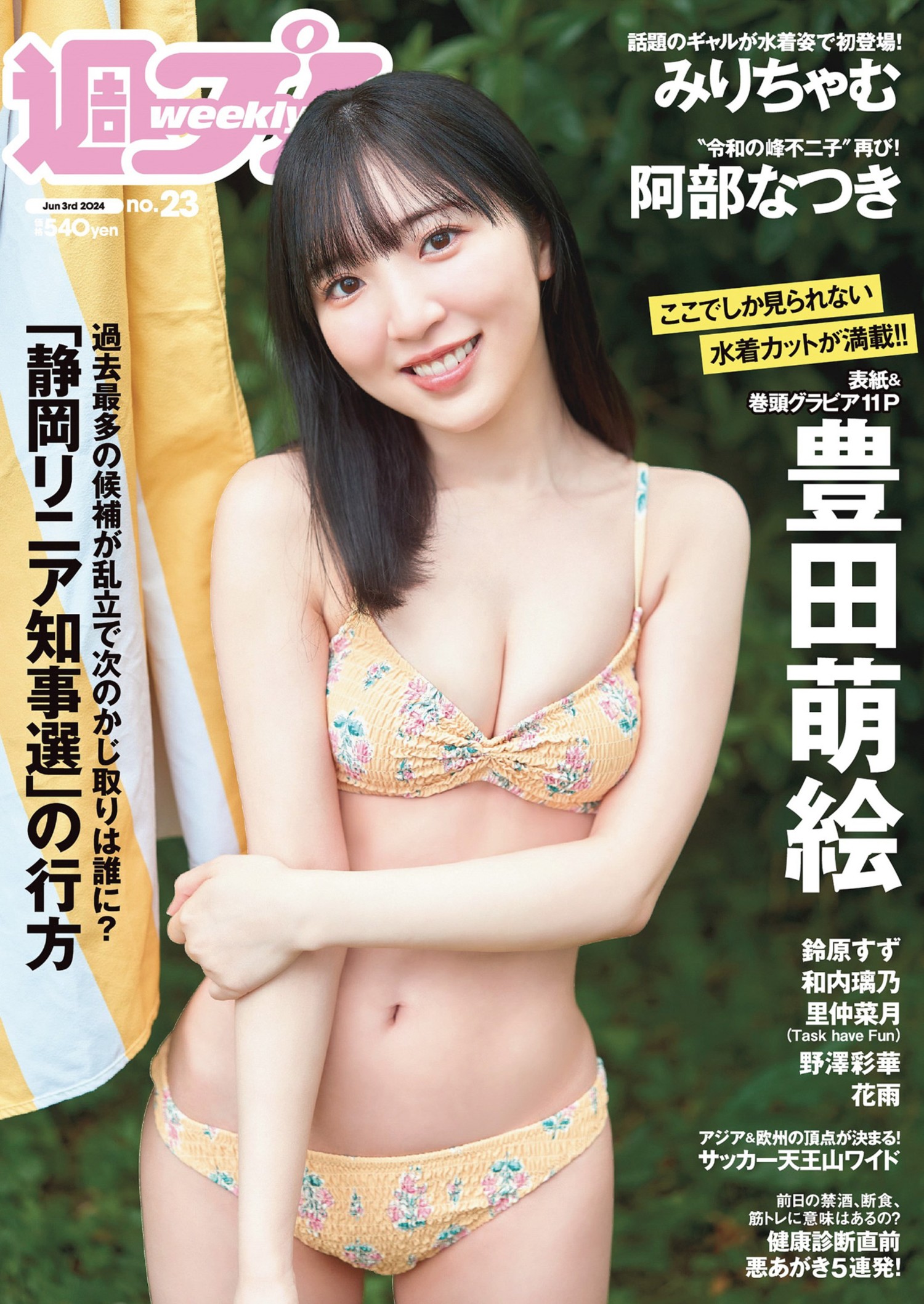 Moe Toyota 豊田萌絵, Weekly Playboy 2024 No.23 (週刊プレイボーイ 2024年23号)