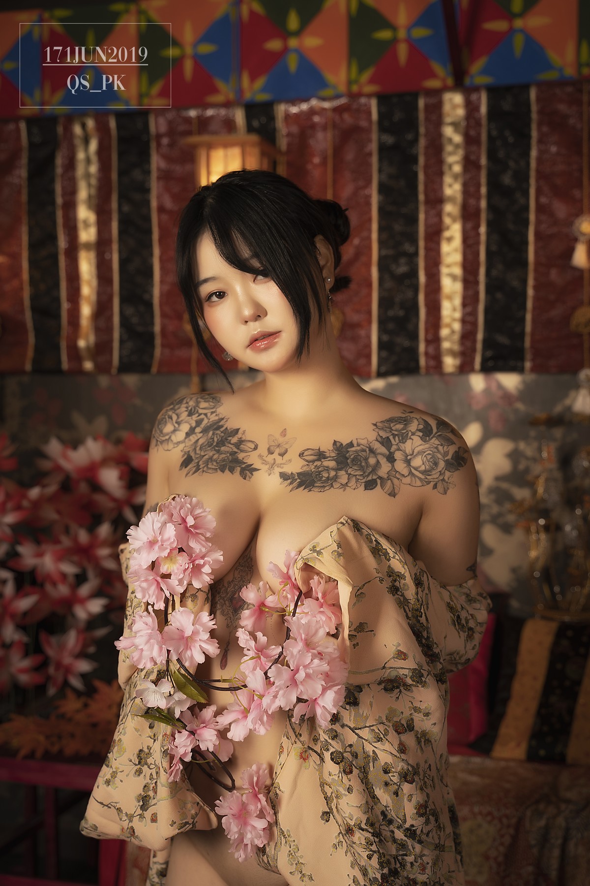 Jeon BoYeon 전보연, [SAINT Photolife] BoYeon Yukata Set.01 [28P]