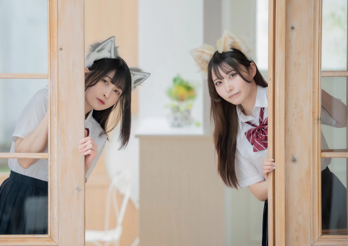 スカートを約100回めくれる本 Vol.27 水那しおね 芽衣 Part1
