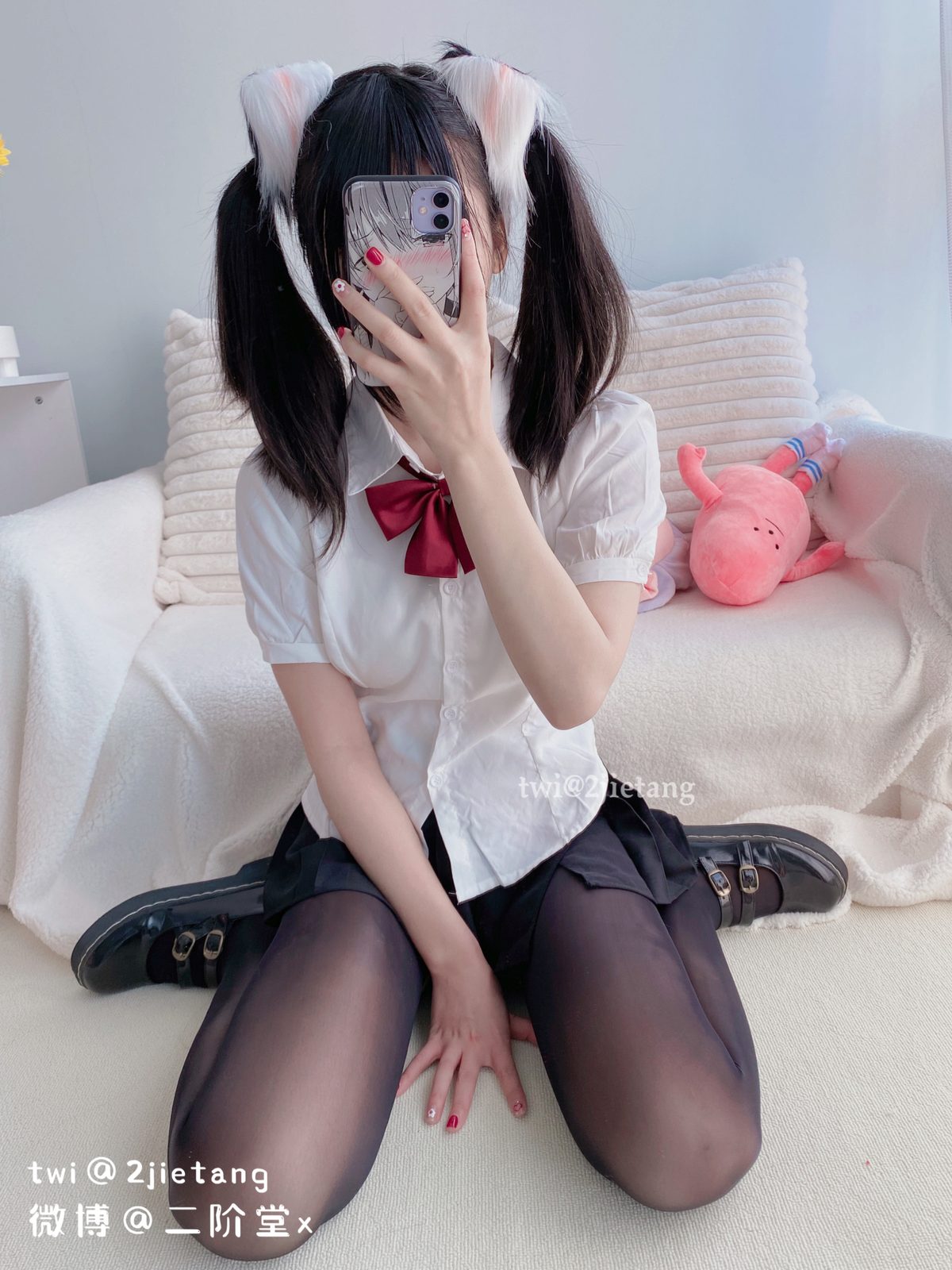 Coser@二阶堂 – 猫儿黑丝 Part2