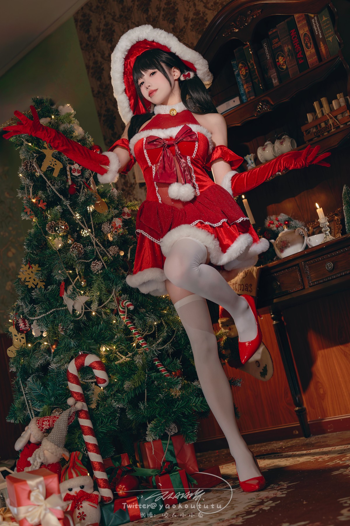 Cosplay 黏黏团子兔 魔女圣诞夜 Christmas Eve Set.01