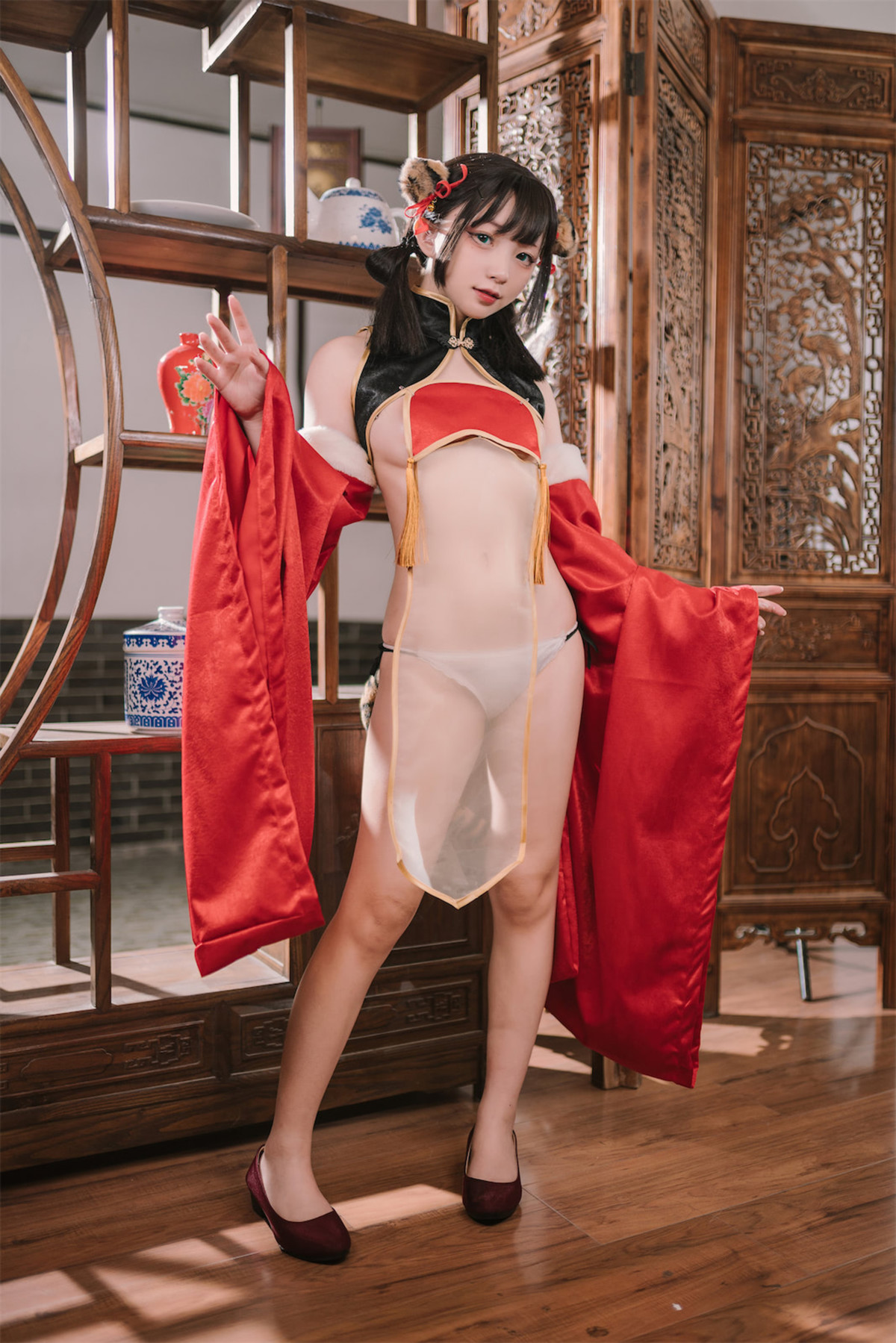 Cosplay 花铃 虎团团 Set.01