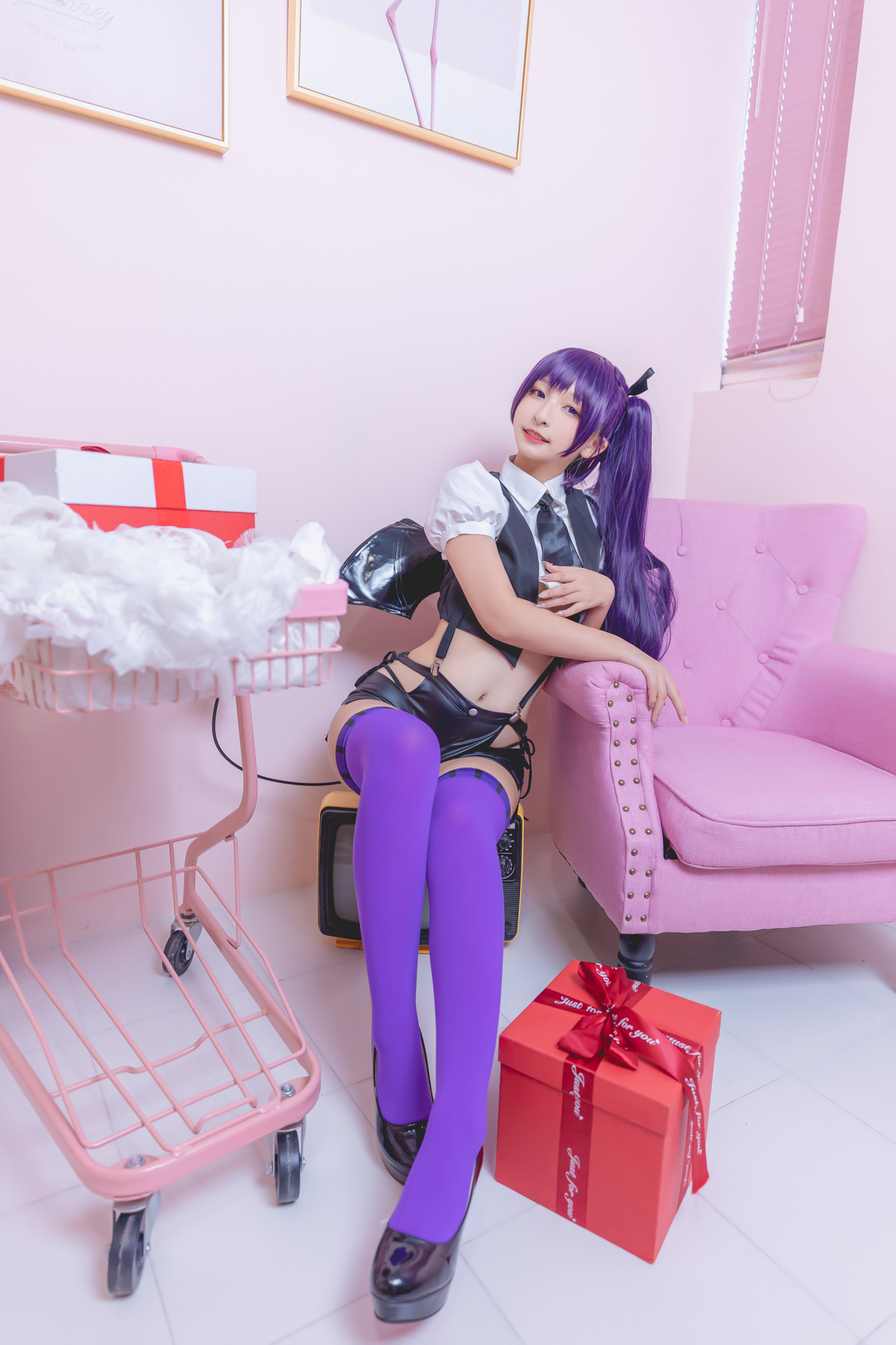 Cosplay 神楽坂真冬 小恶魔 Set.02