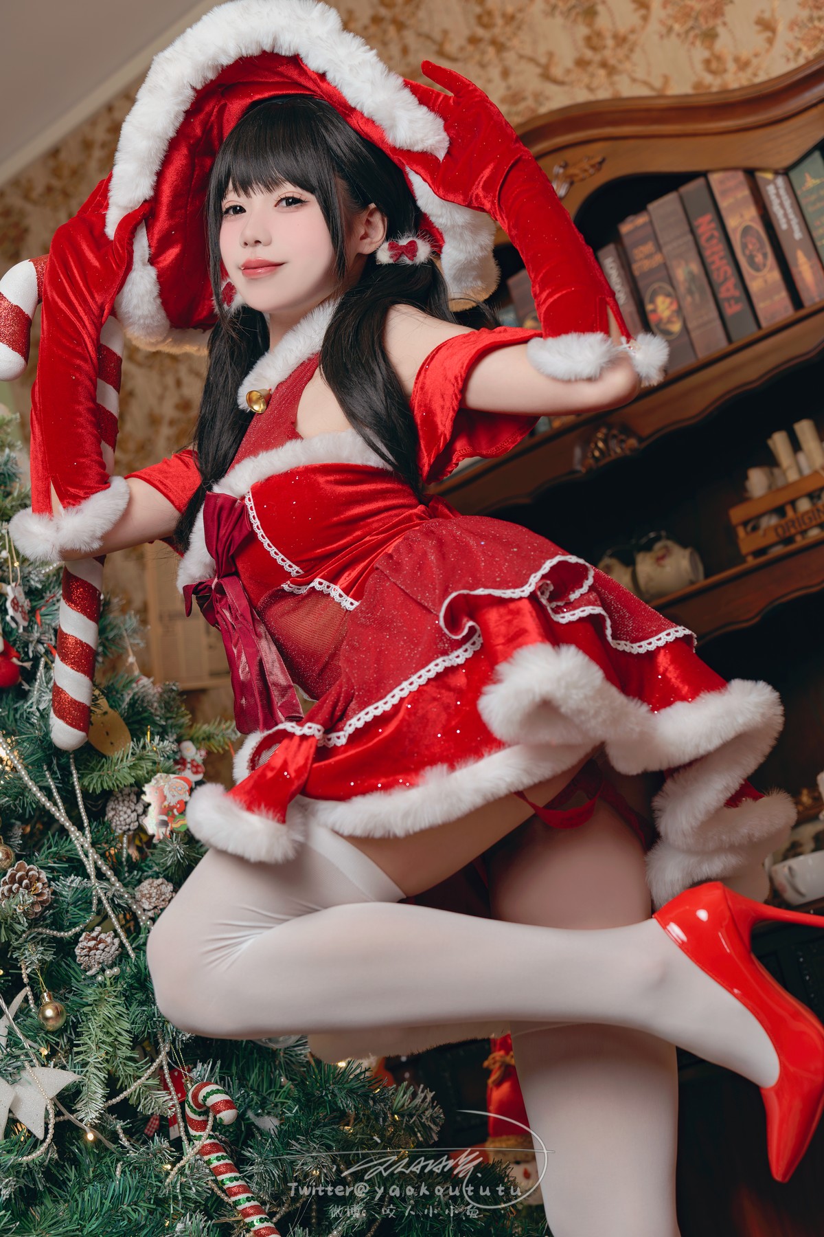 Cosplay 黏黏团子兔 魔女圣诞夜 Christmas Eve Set.01