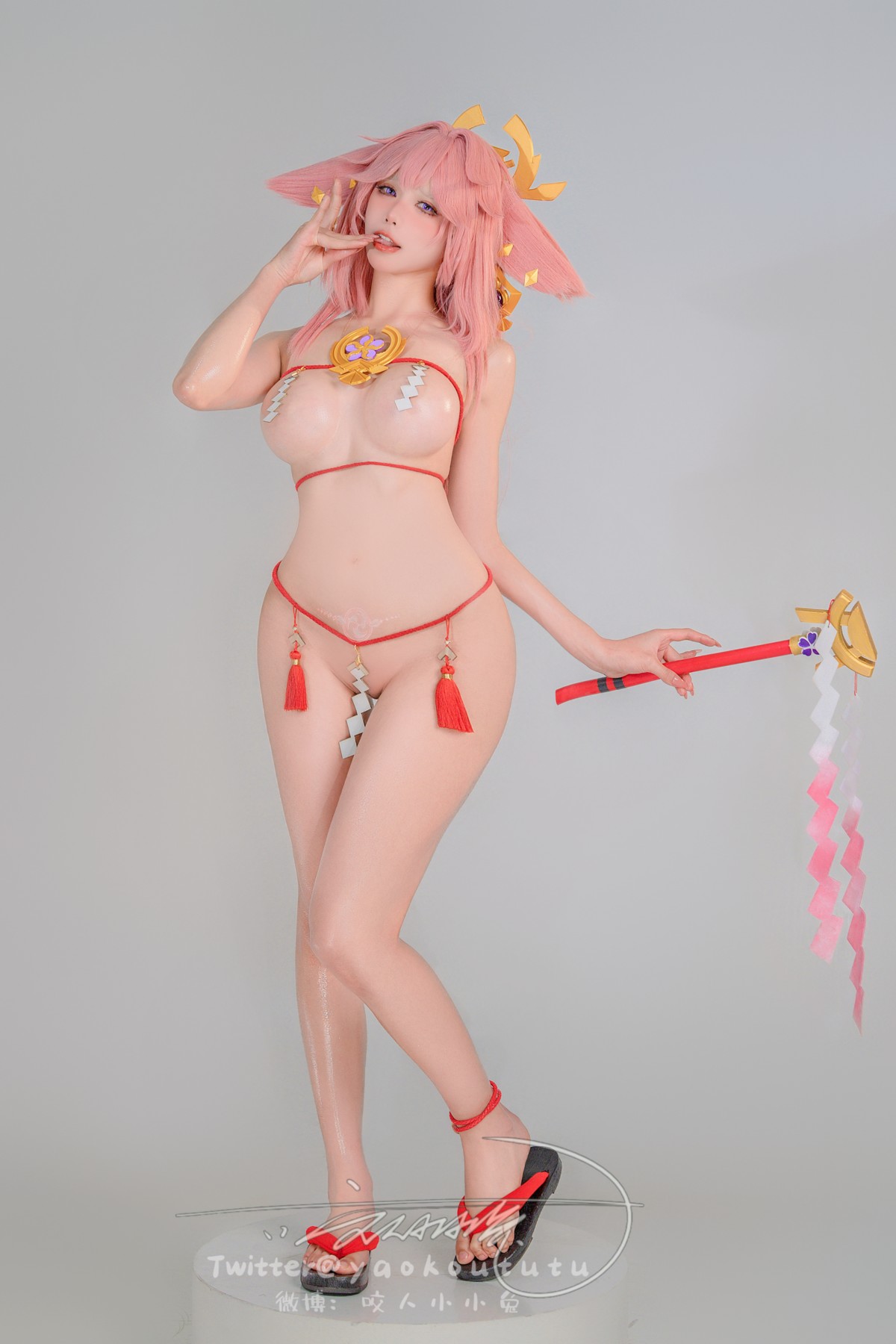 Cosplay 黏黏团子兔 春江水暖 神子贺岁 Set.02