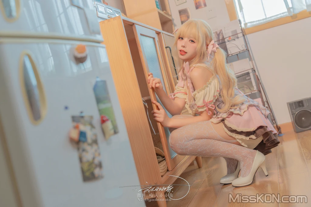 Coser@黏黏团子兔: 居家甜妹 超级敏感