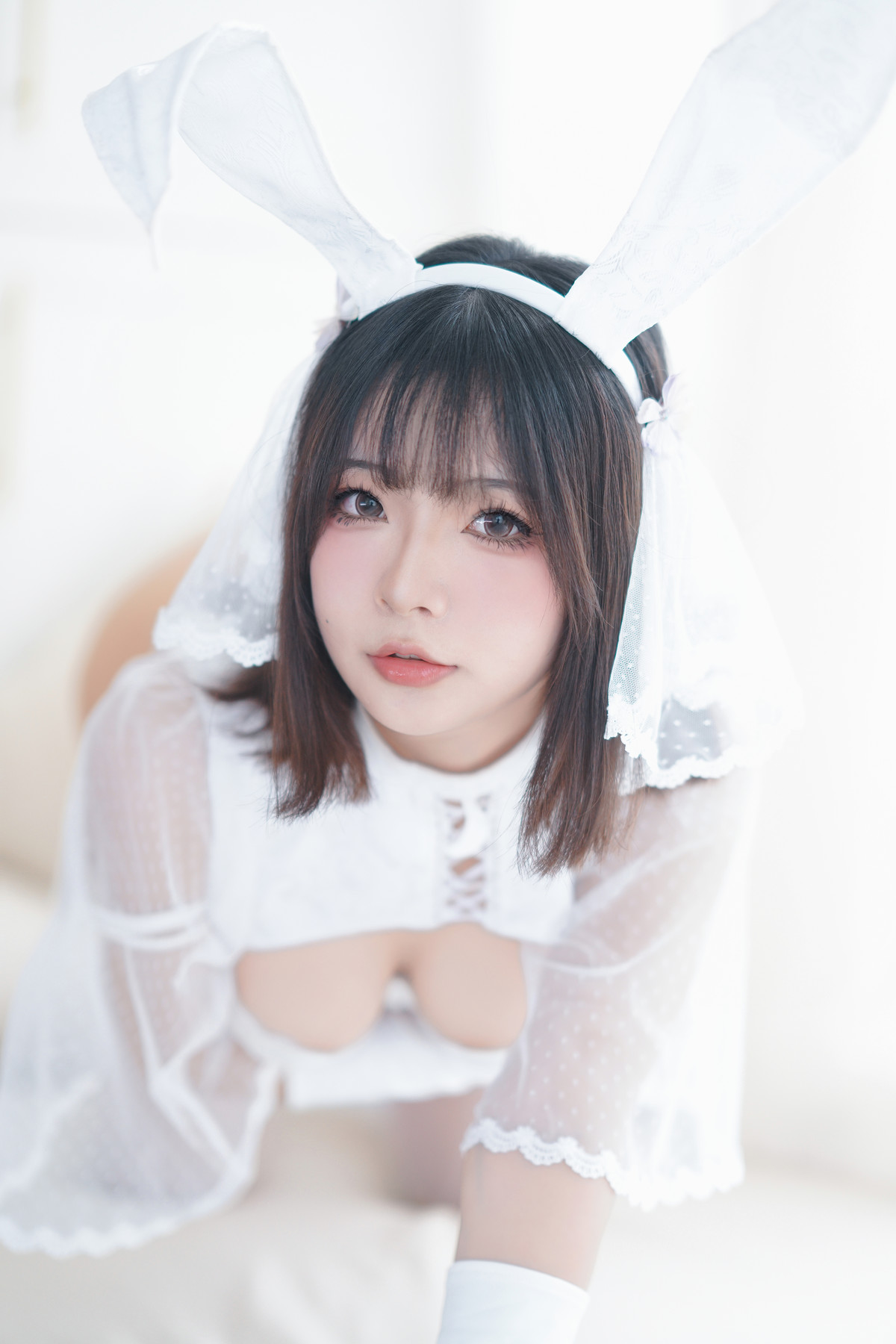 Cosplay Yuuhui玉汇 雪兔 Set.01