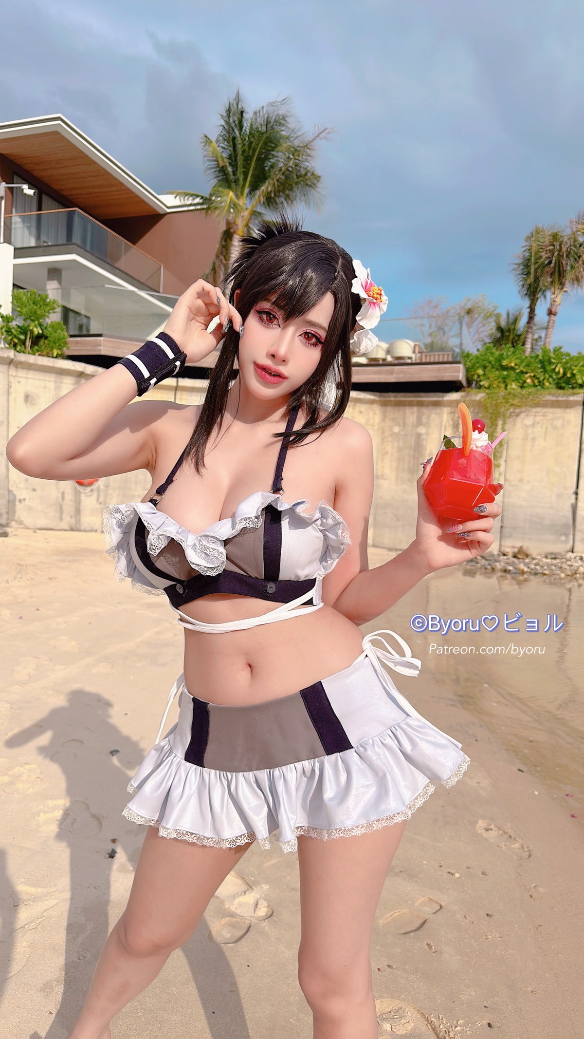 Cosplay 日本性感萝莉Byoru Tifa FF7r Bikini