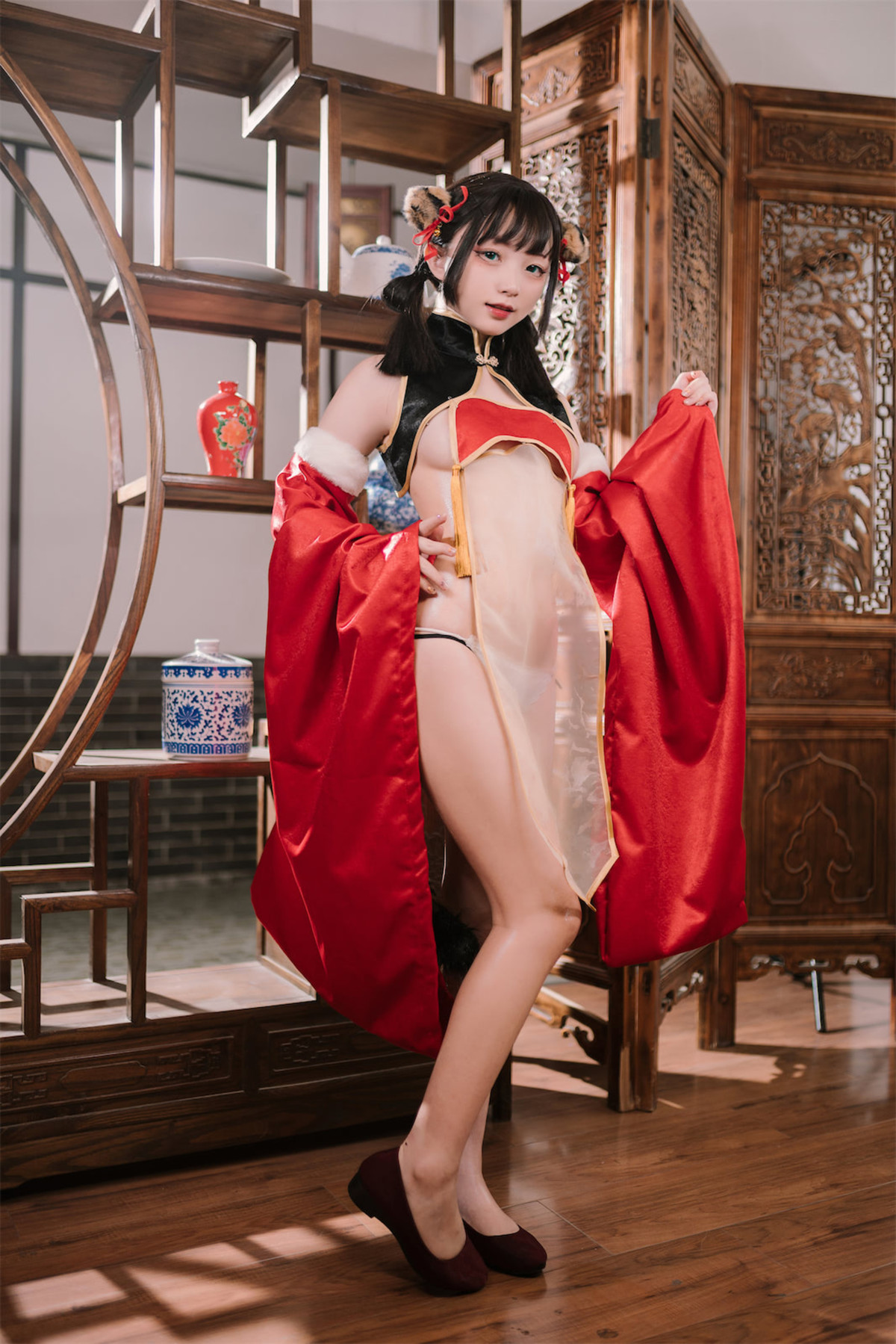 Cosplay 花铃 虎团团 Set.01