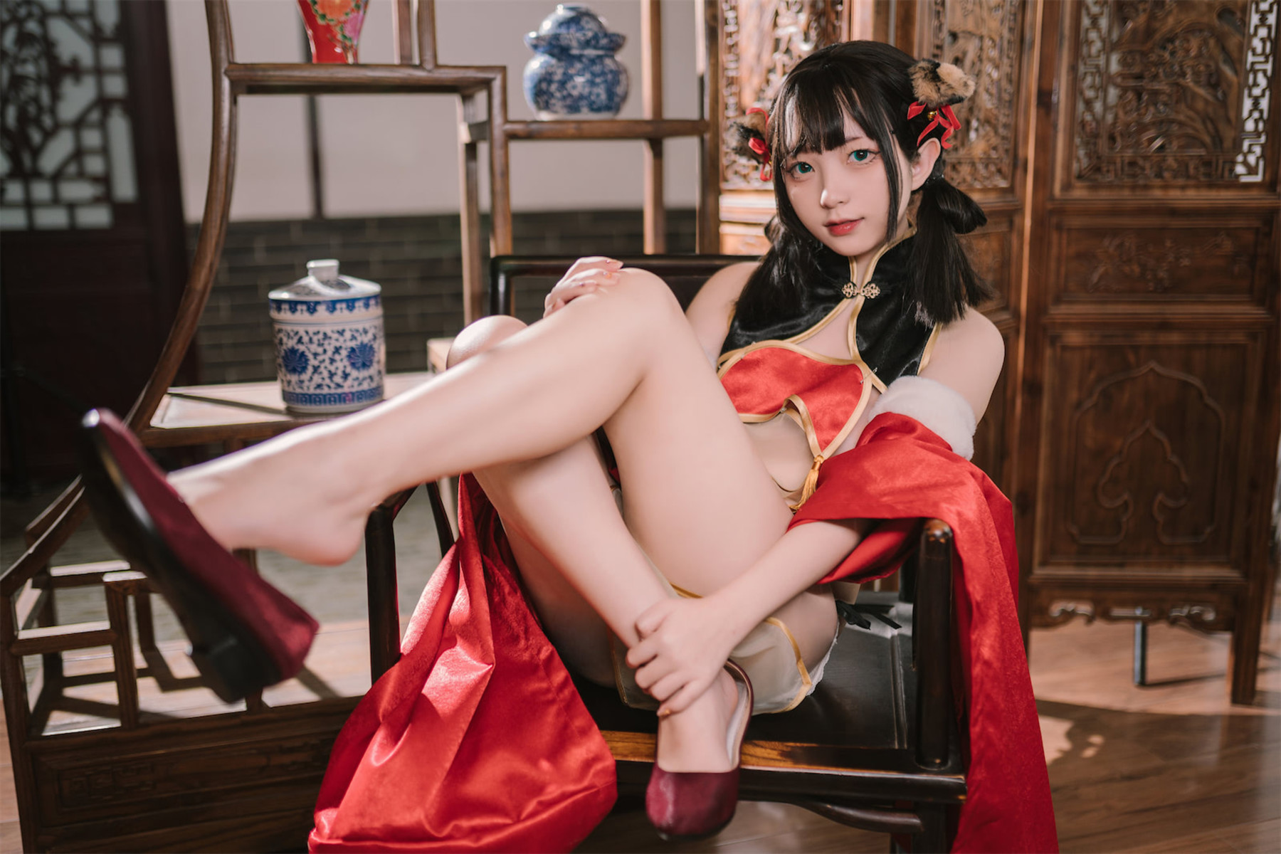 Cosplay 花铃 虎团团 Set.01