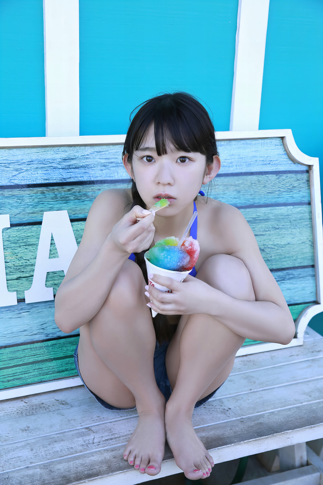 Marina Nagasawa 長澤茉里奈, YS-Web Vol.833 [最強合法ロリ巨乳、南国の休日!!!!] Set.03