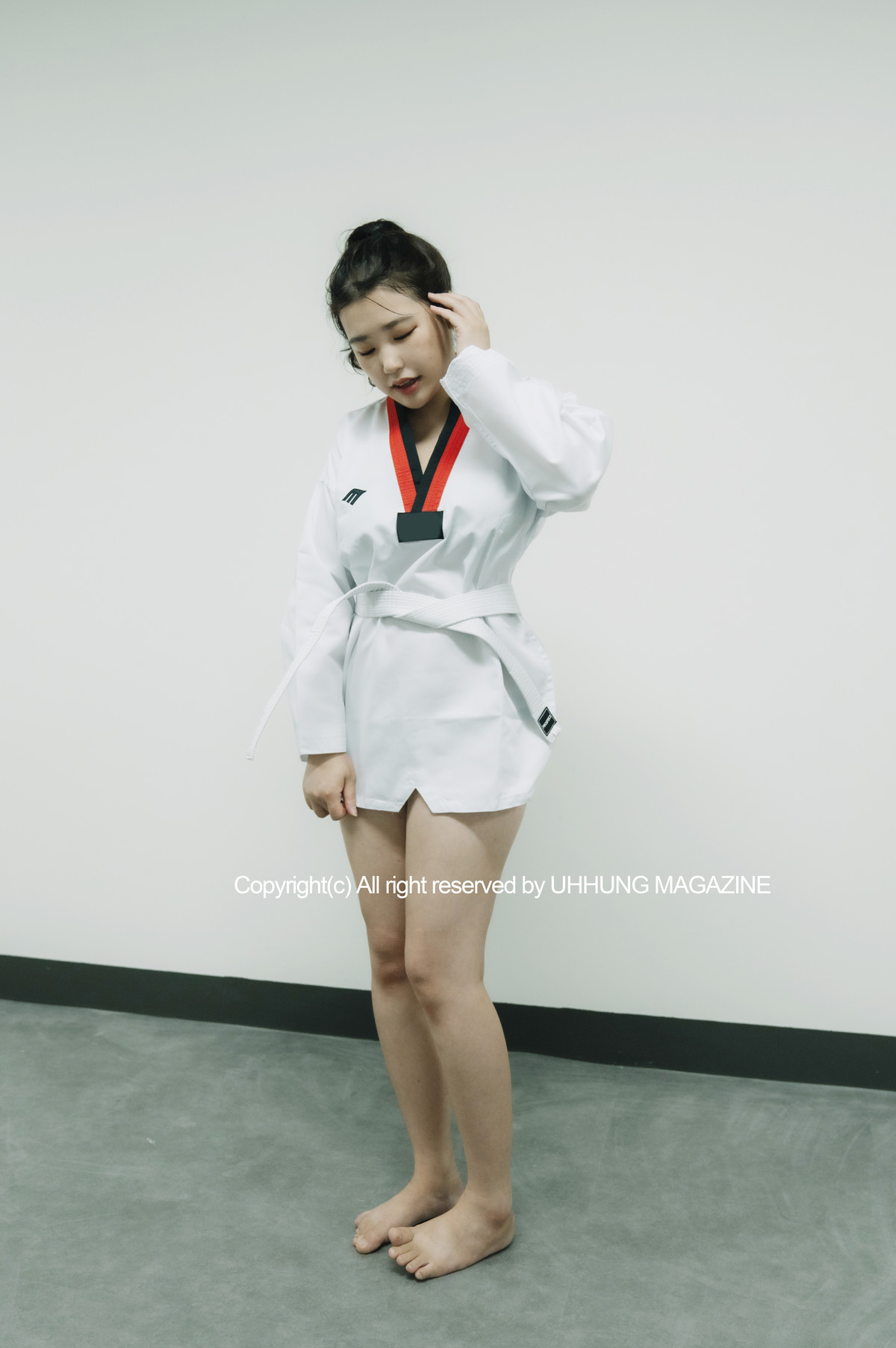 Jenn 젠, UHHUNG Magazine Vol.01 Taekwondo Set.03