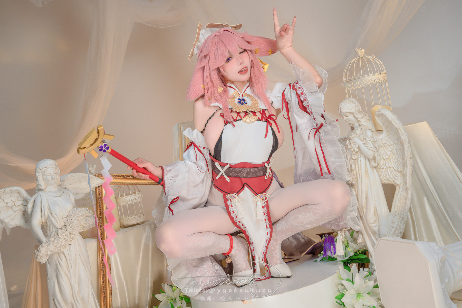 Cosplay 黏黏团子兔 春江水暖 神子贺岁 Set.01