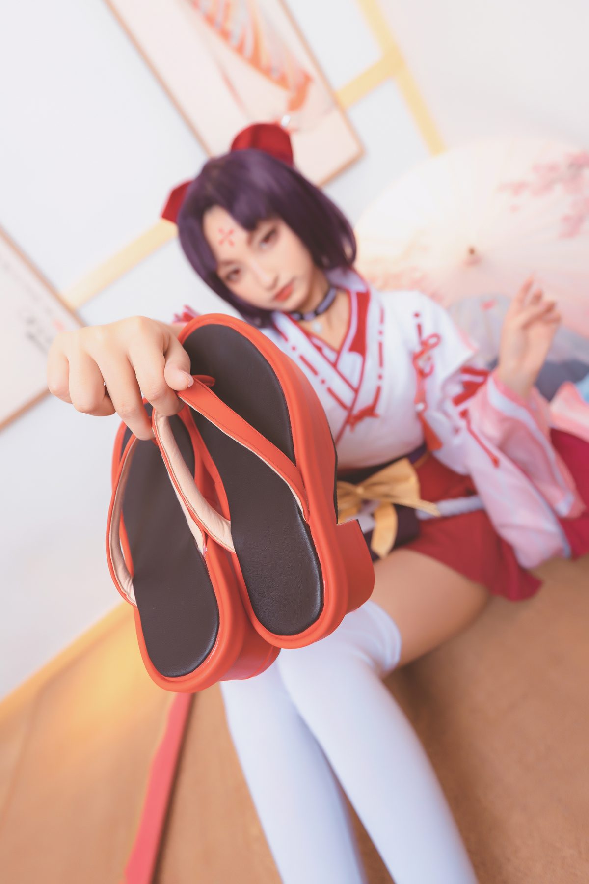 Coser@神楽坂真冬 Vol.063 绝对企画-陈And妖刀姬cos 刀ノ語 Part1