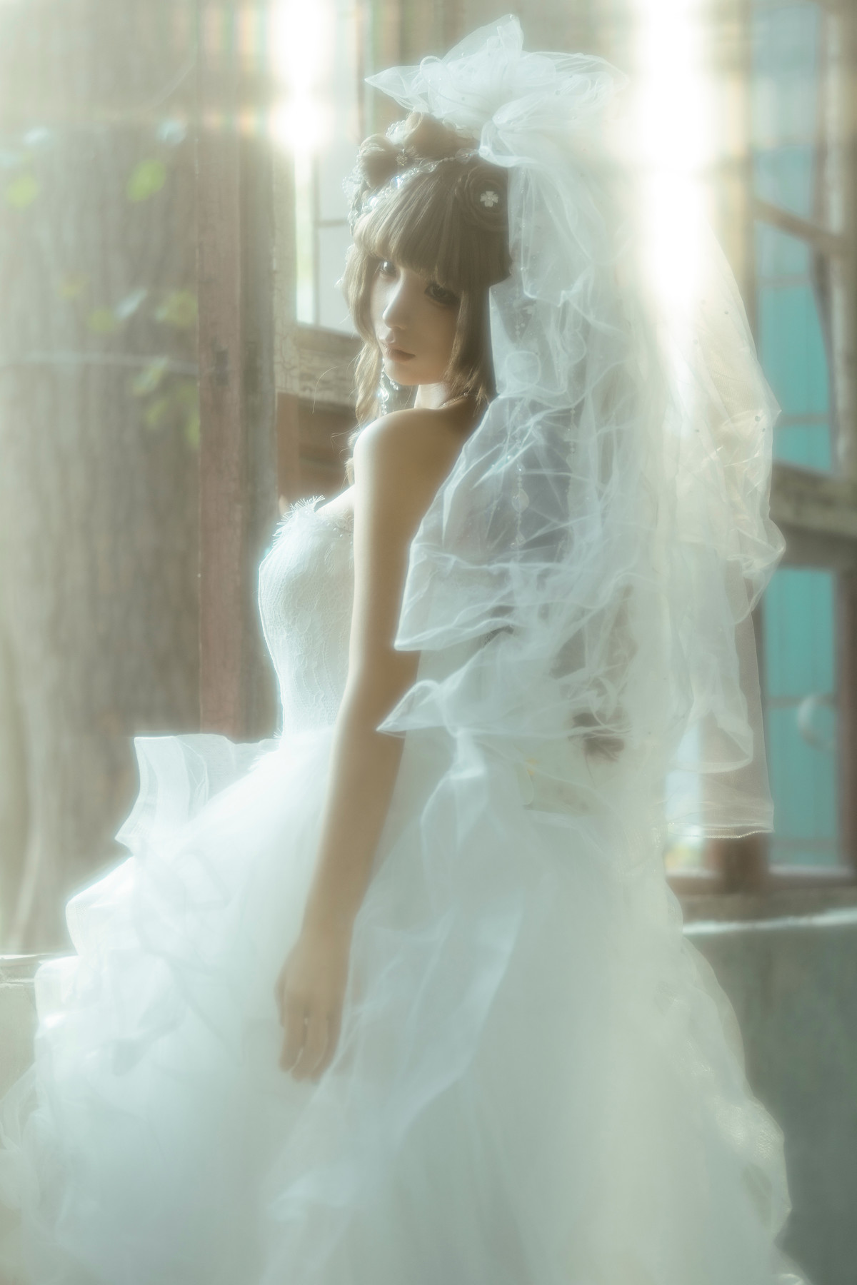 Cosplay 蠢沫沫Chunmomo 婚纱 Wedding Dress [44P]