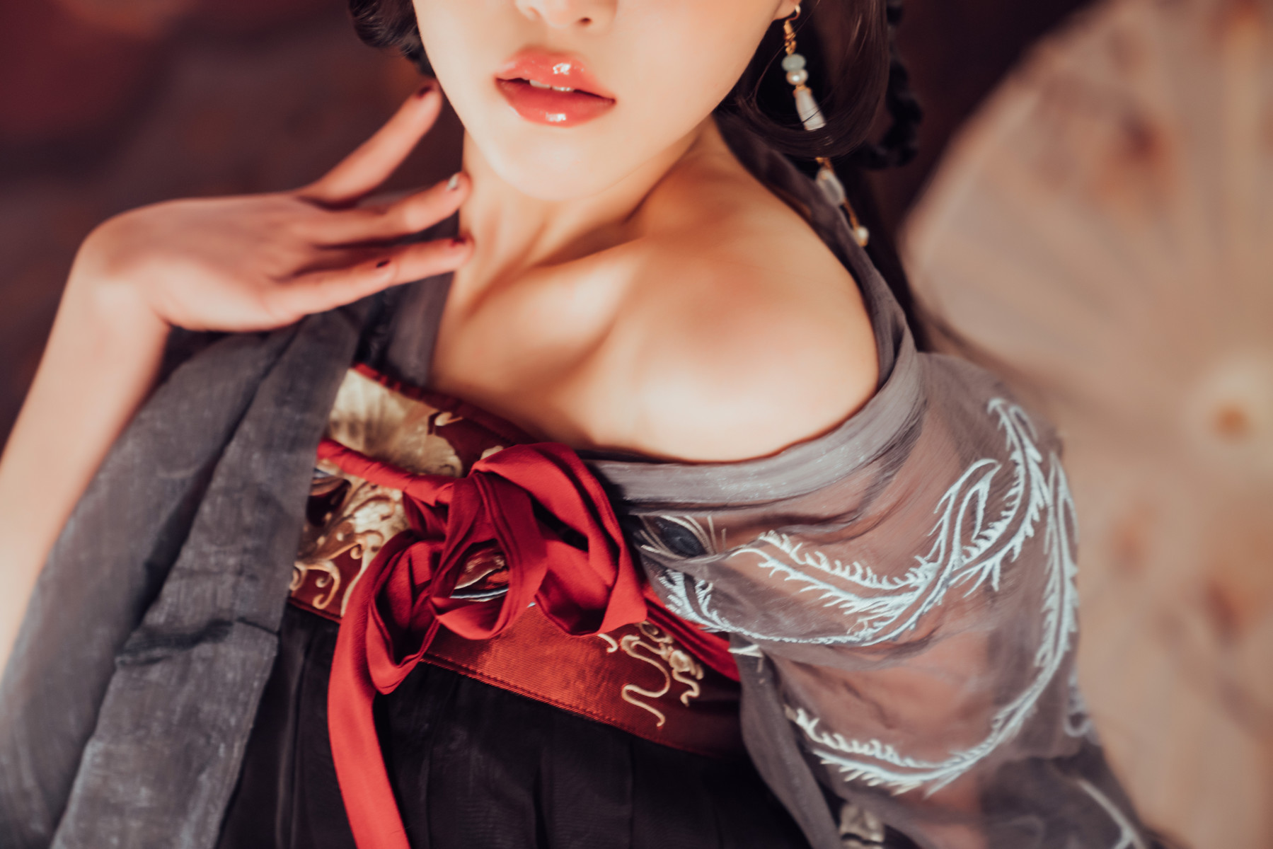 Cosplay 晕崽Zz 小琵琶精 Set.01