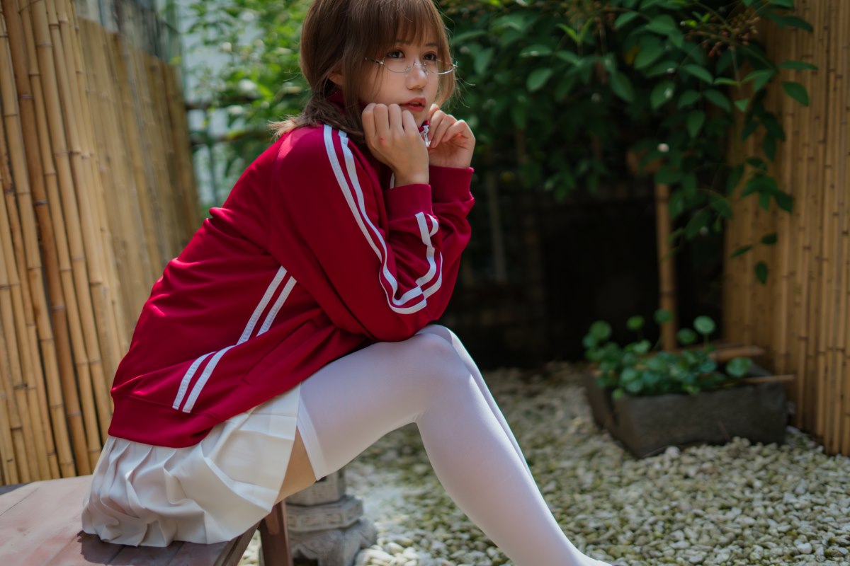 Coser@小仓千代w Vol.005 红色体操服