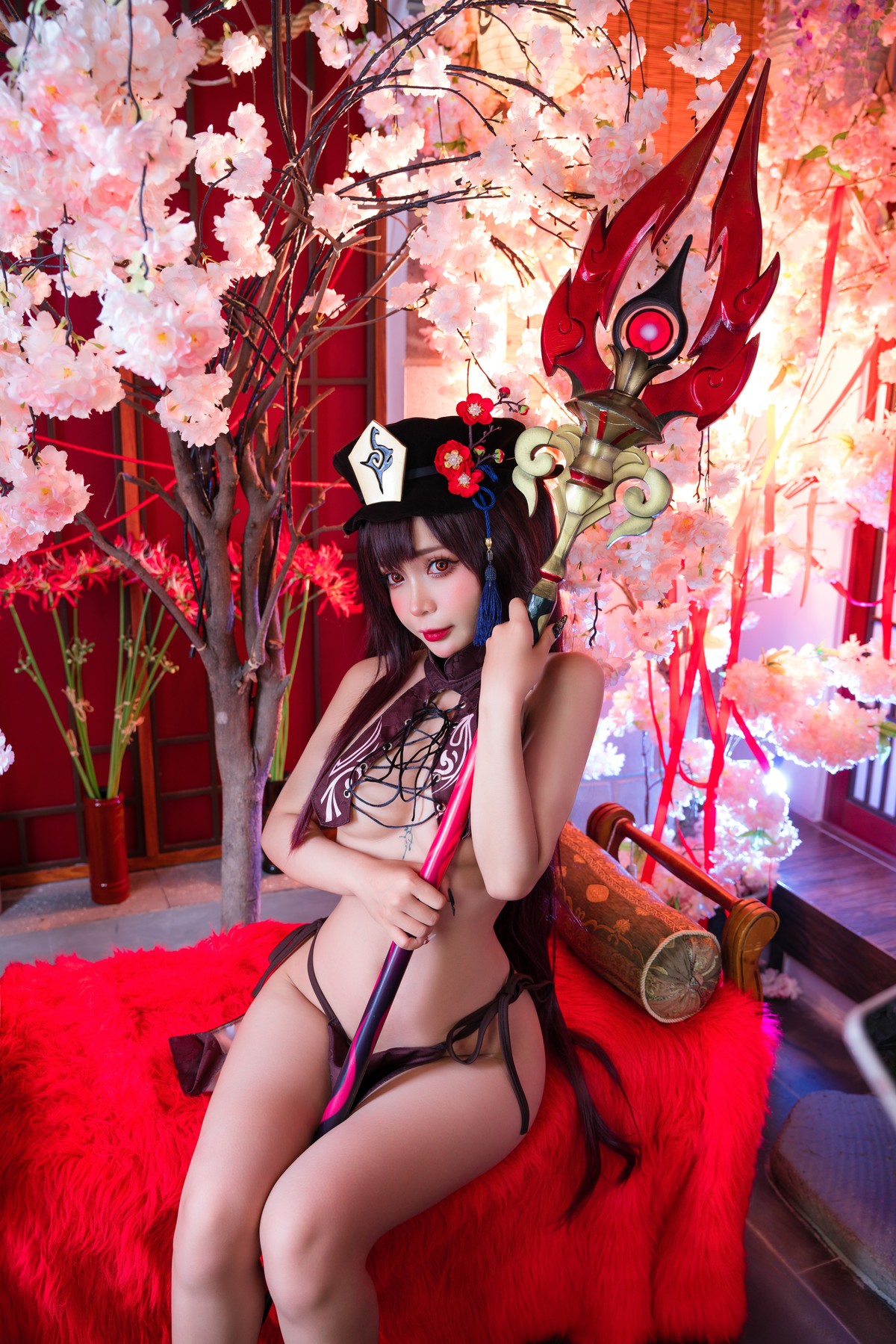 Cosplay Umeko.J Genshin HuTao 胡桃 Set.02