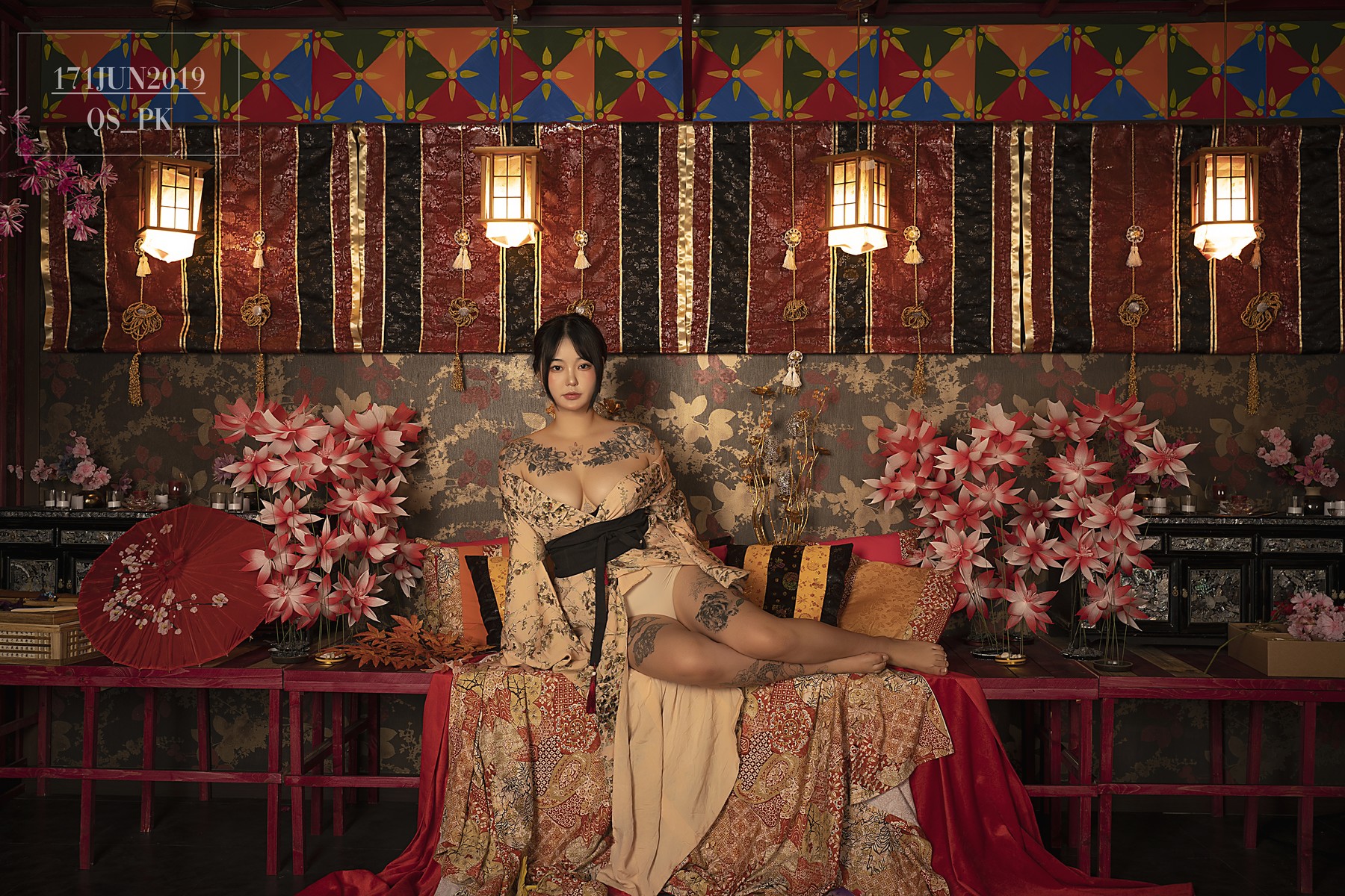 Jeon BoYeon 전보연, [SAINT Photolife] BoYeon Yukata Set.01 [28P]