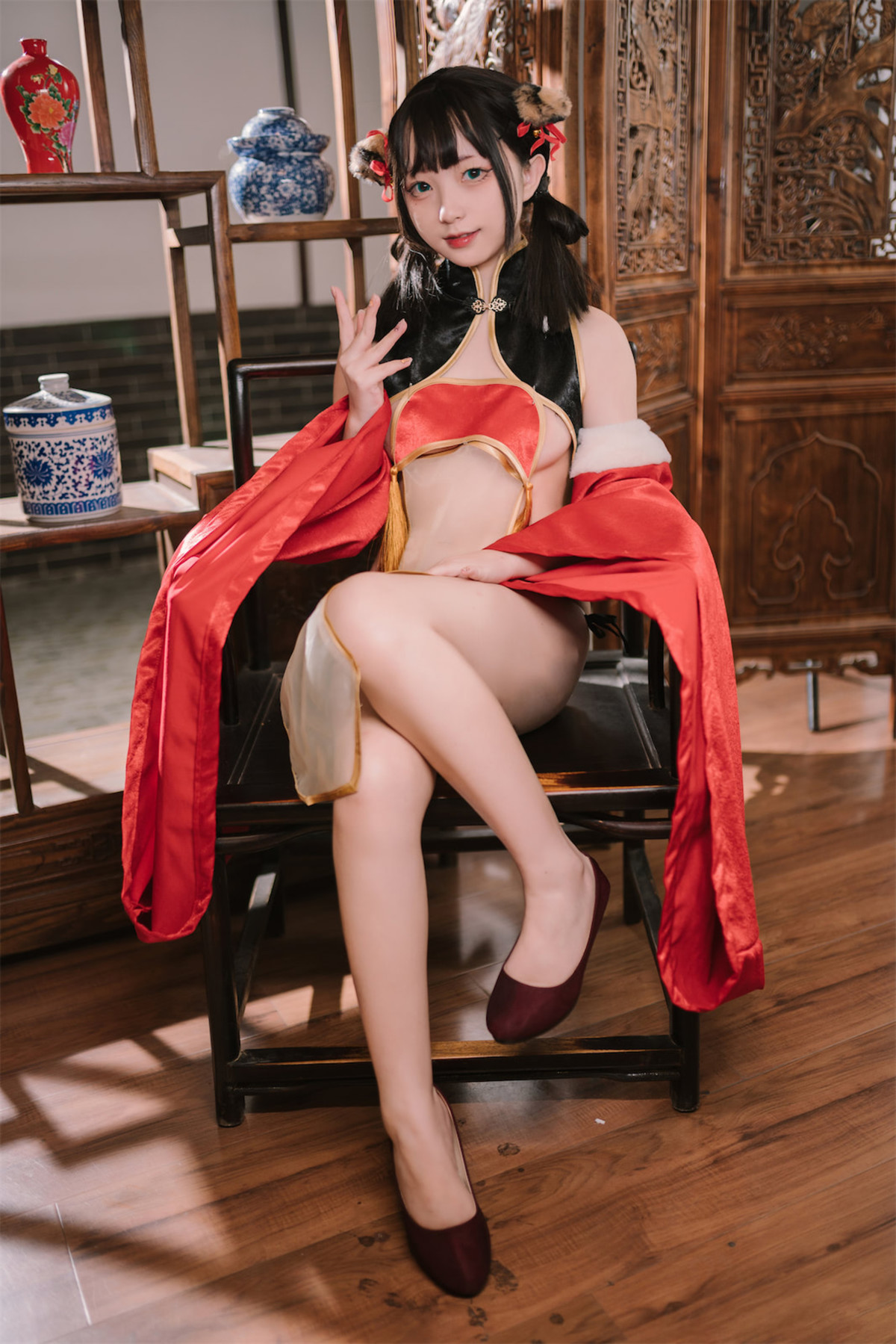 Cosplay 花铃 虎团团 Set.01