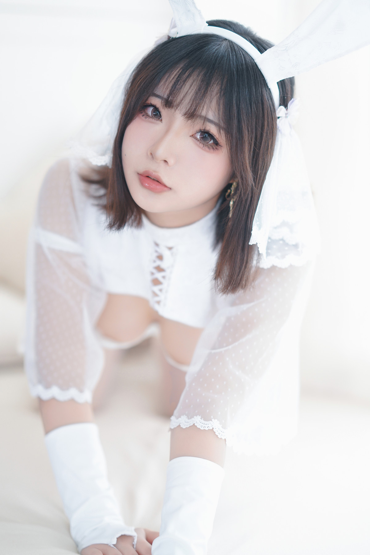 Cosplay Yuuhui玉汇 雪兔 Set.01