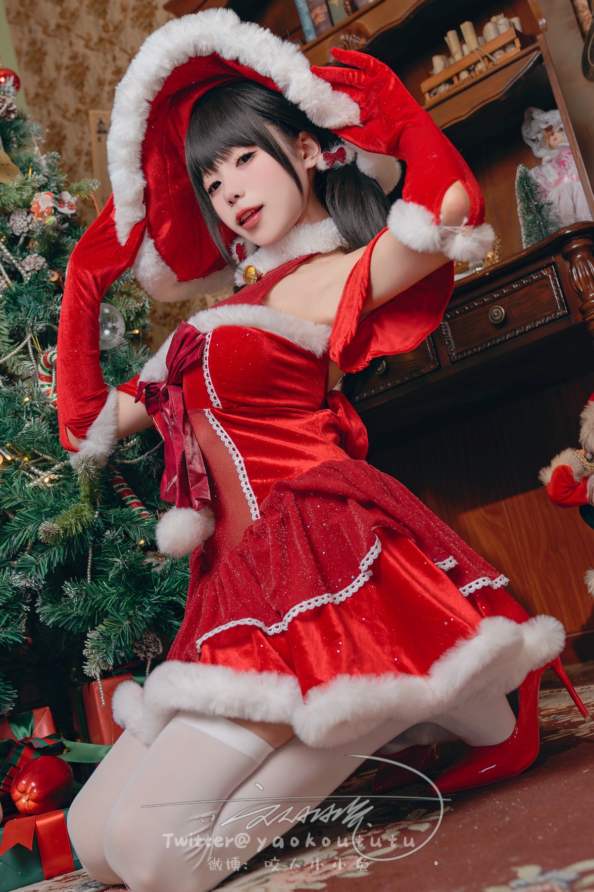 Cosplay 黏黏团子兔 魔女圣诞夜 Christmas Eve Set.01