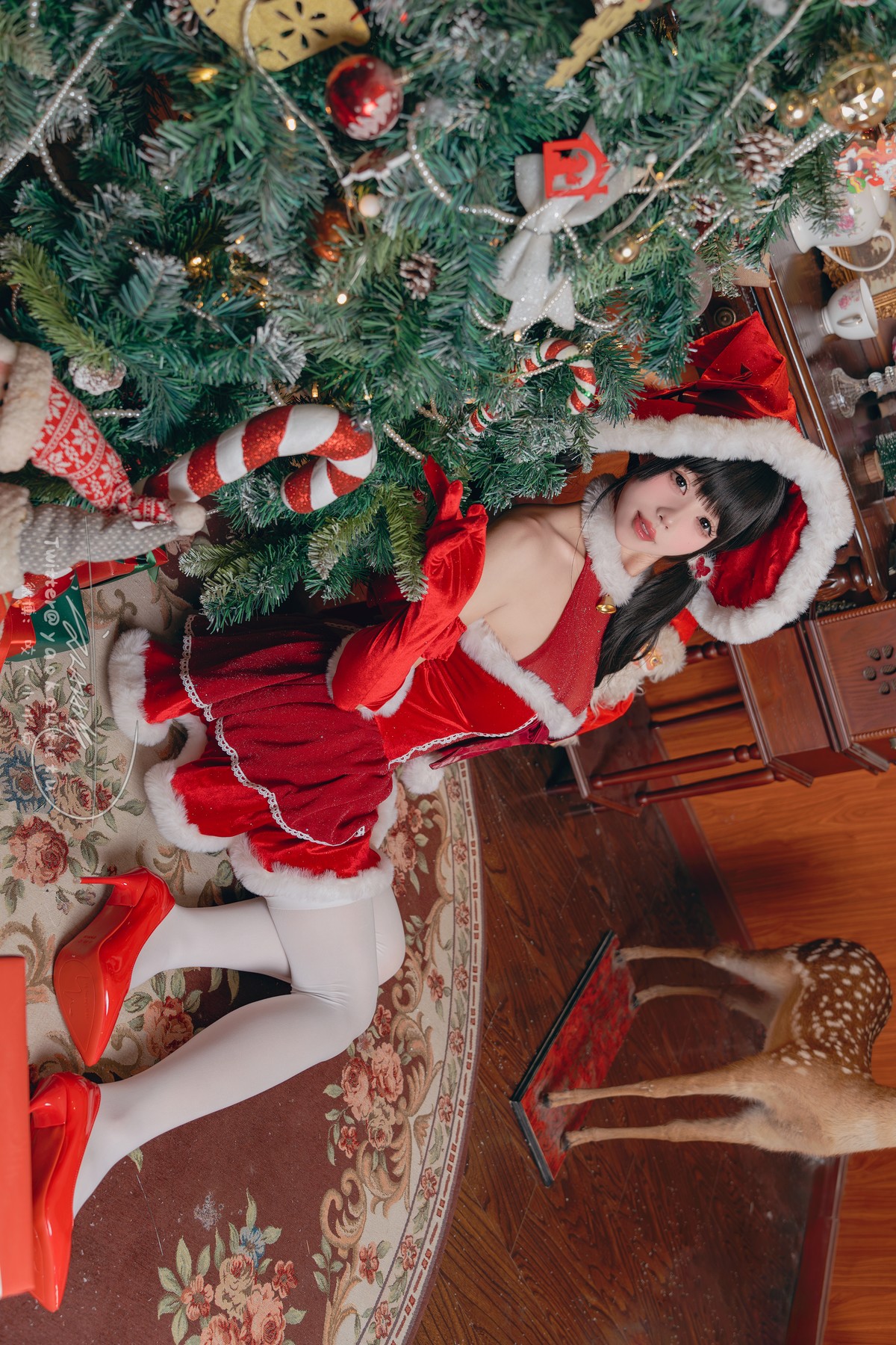 Cosplay 黏黏团子兔 魔女圣诞夜 Christmas Eve Set.01