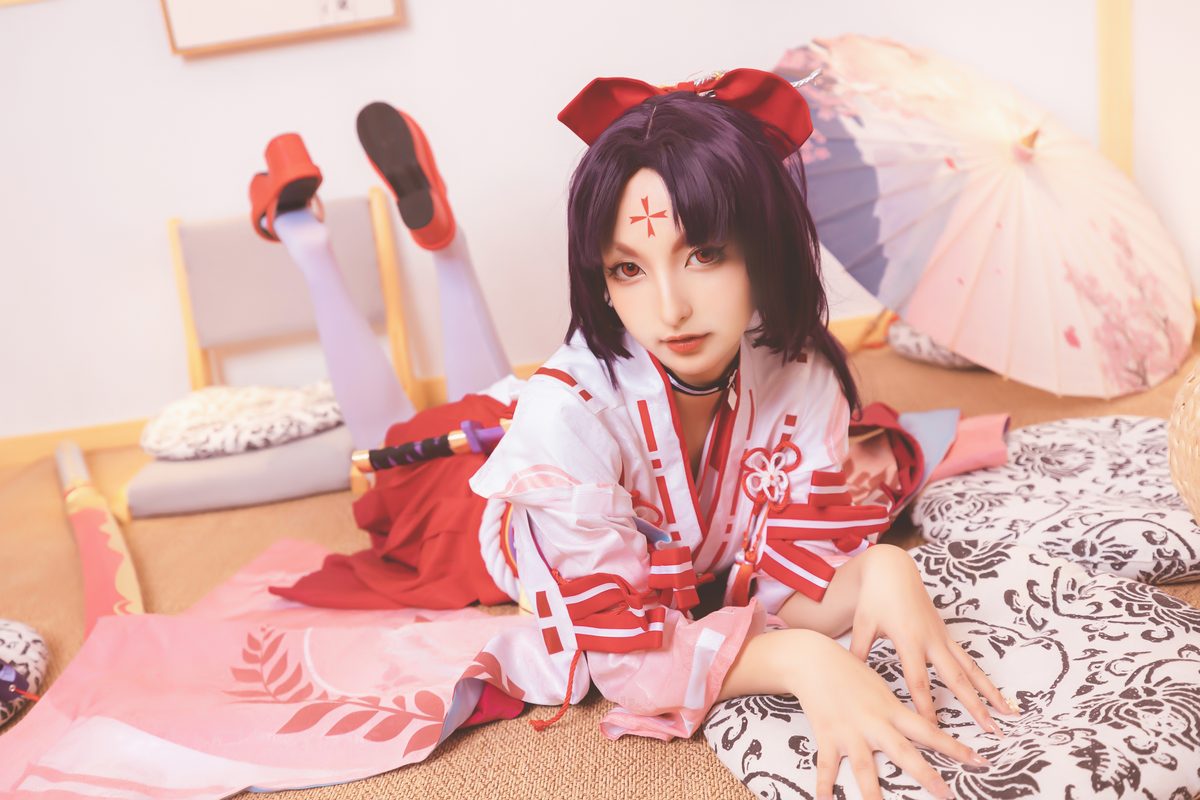 Coser@神楽坂真冬 Vol.063 绝对企画-陈And妖刀姬cos 刀ノ語 Part1