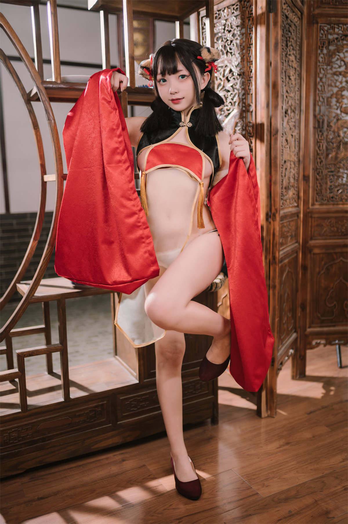 Cosplay 花铃 虎团团 Set.01