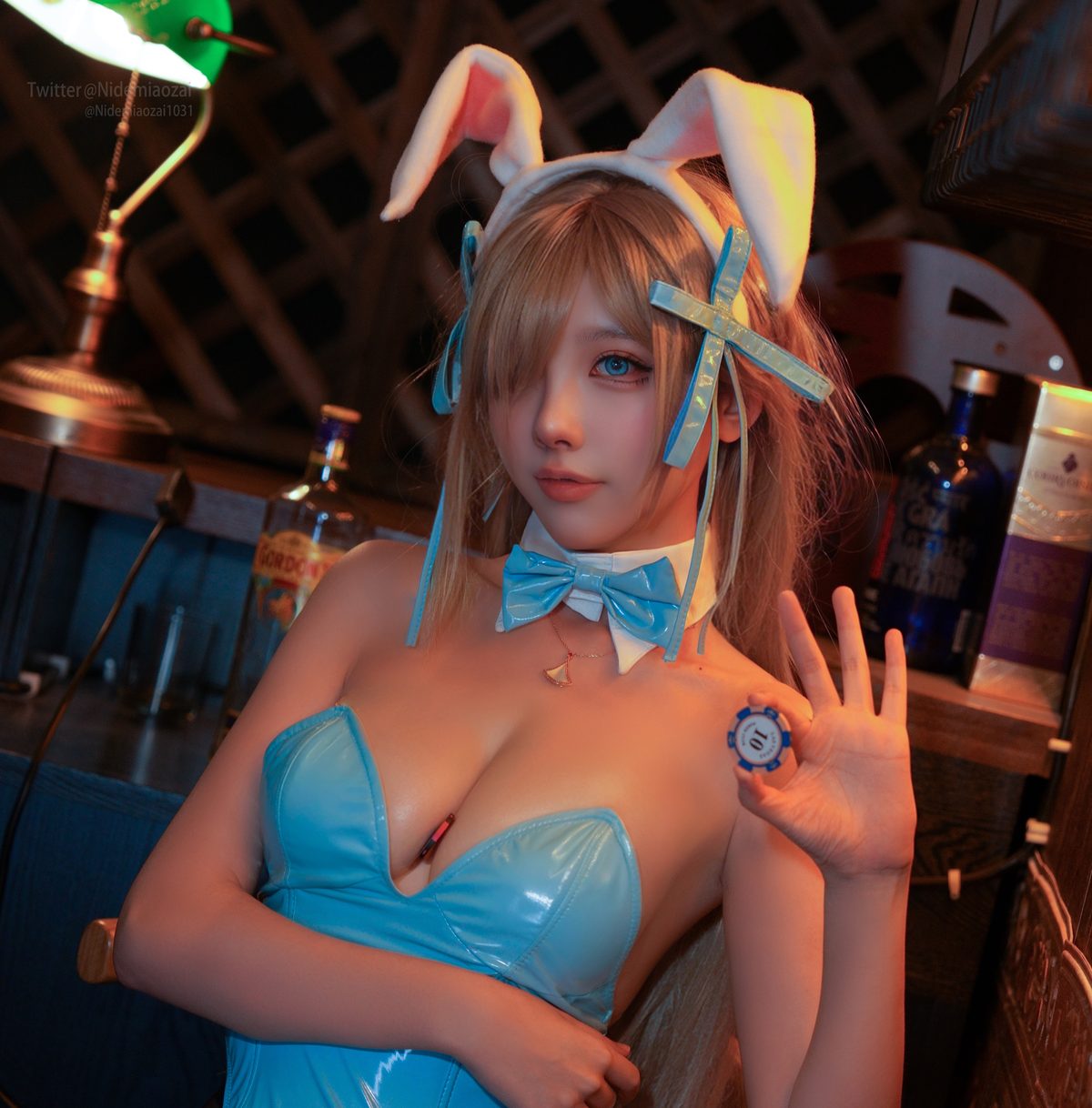 Coser@CatDemon喵崽 你的喵崽 – 碧蓝档案 明日奈兔女郎 Part2