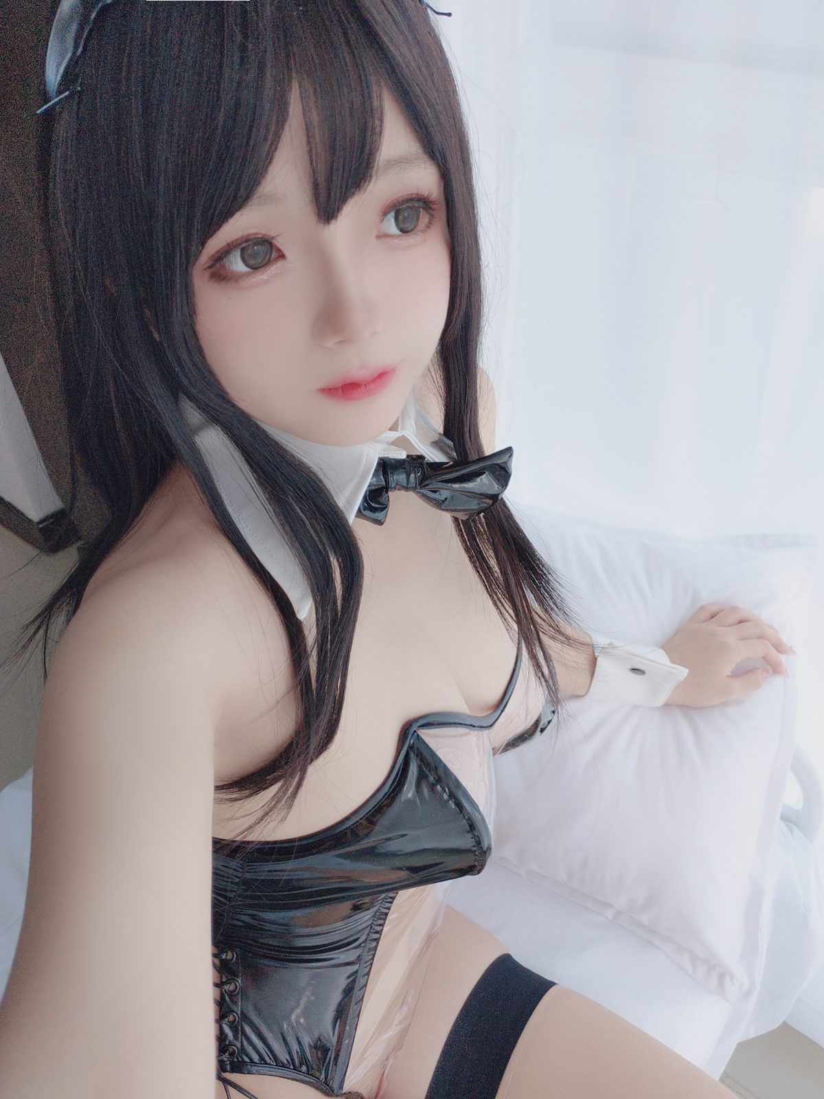 Coser@日奈娇 – 透明兔女郎