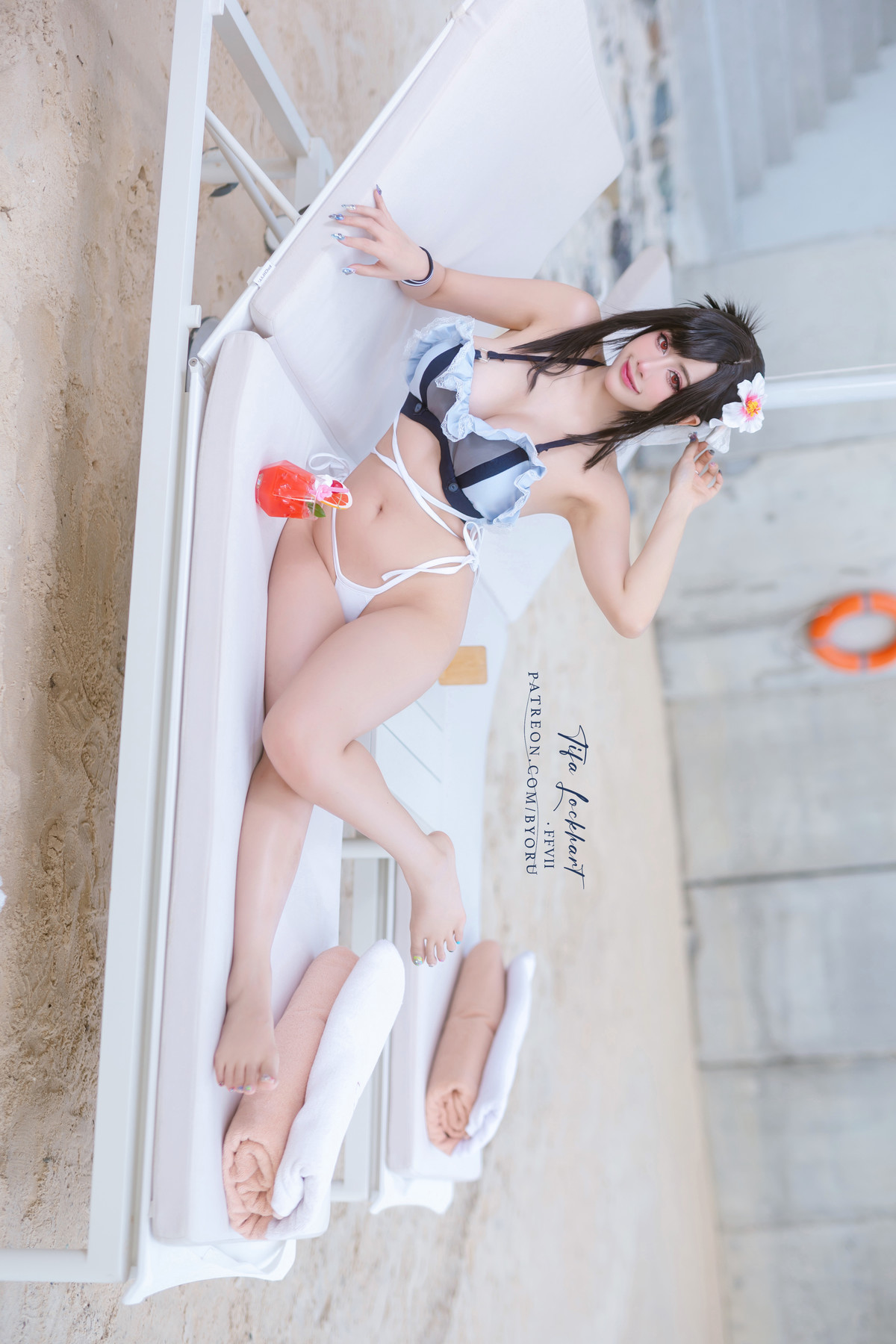 Cosplay 日本性感萝莉Byoru Tifa FF7r Bikini