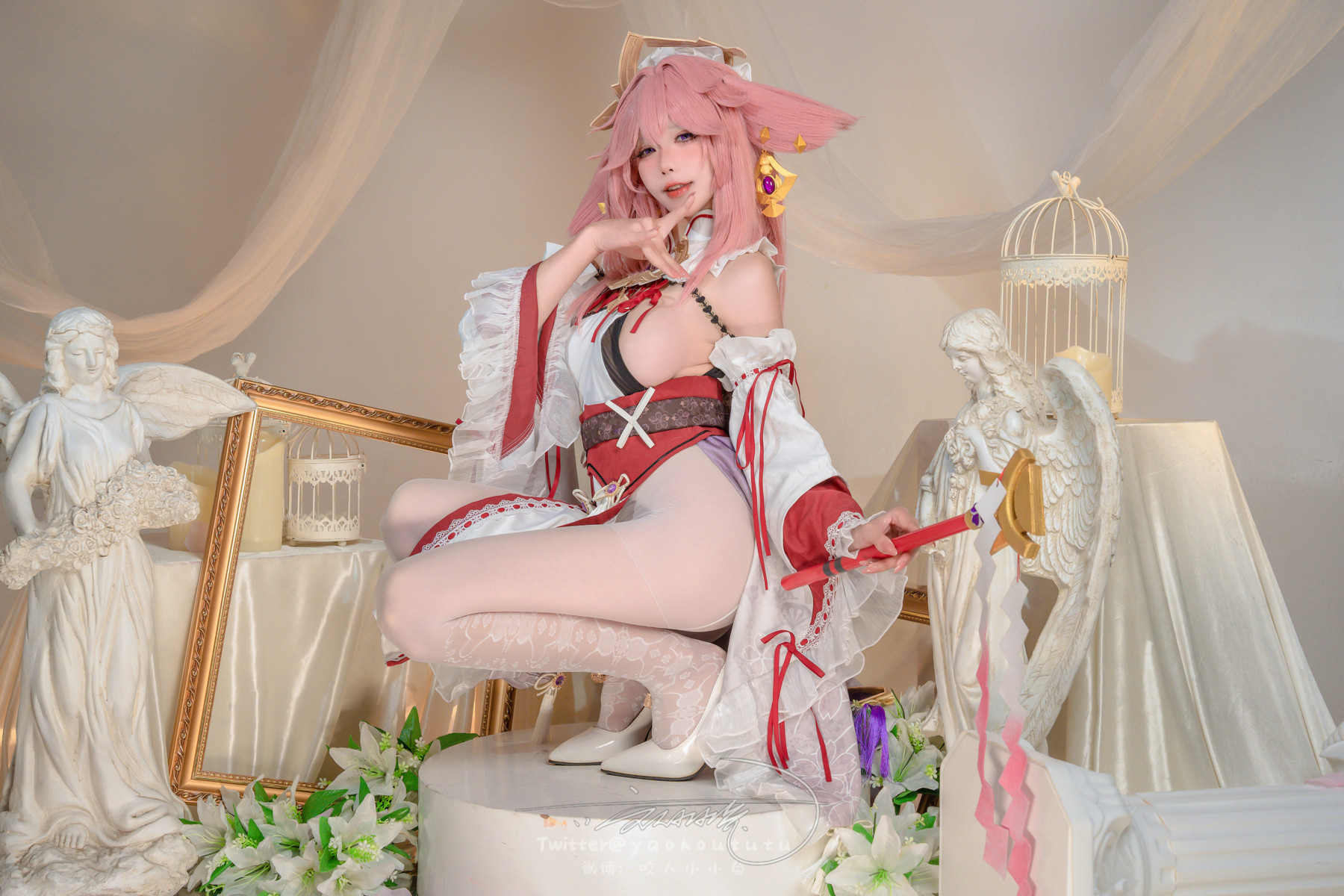 Cosplay 黏黏团子兔 春江水暖 神子贺岁 Set.01