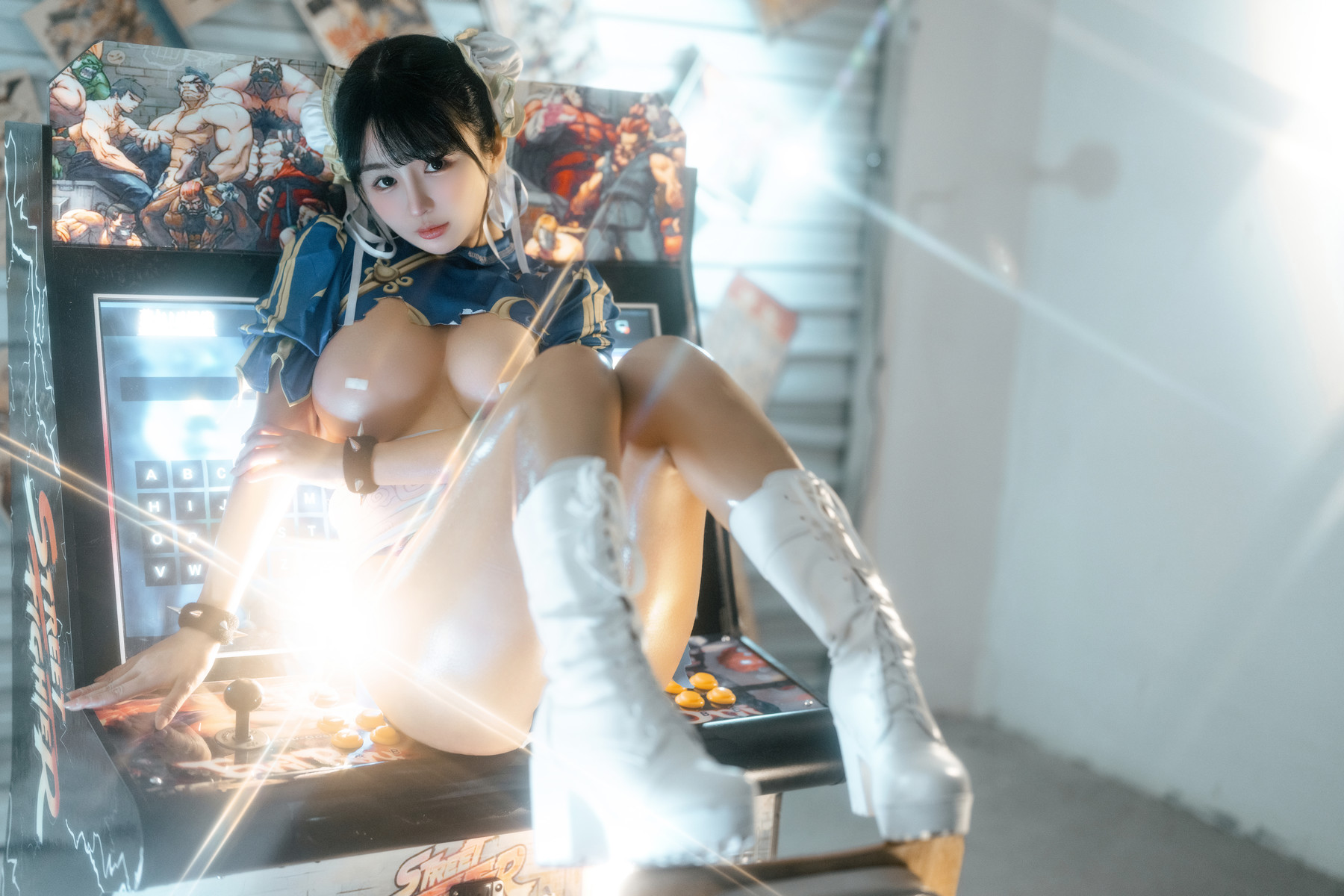 Cosplay 桜井宁宁 电玩春丽 Set.02