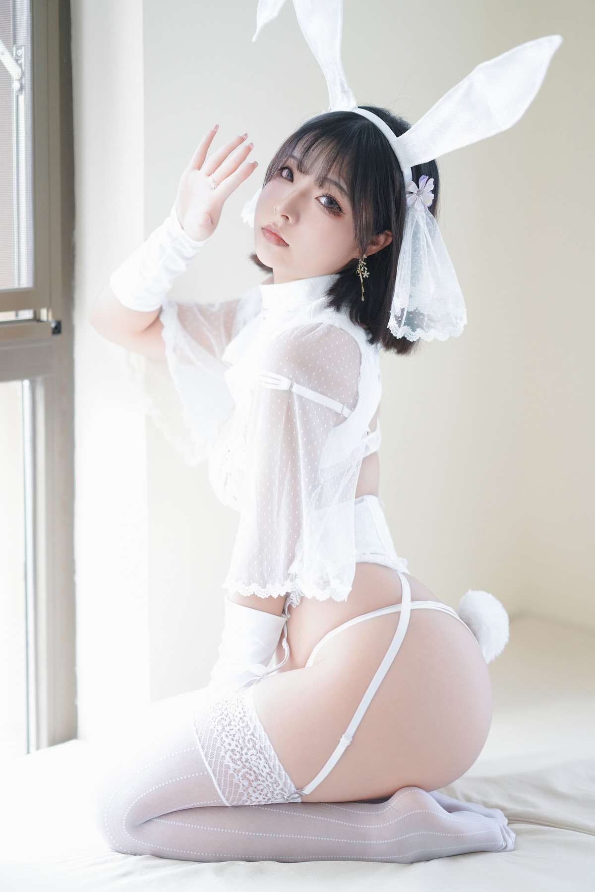 Cosplay Yuuhui玉汇 雪兔 Set.01