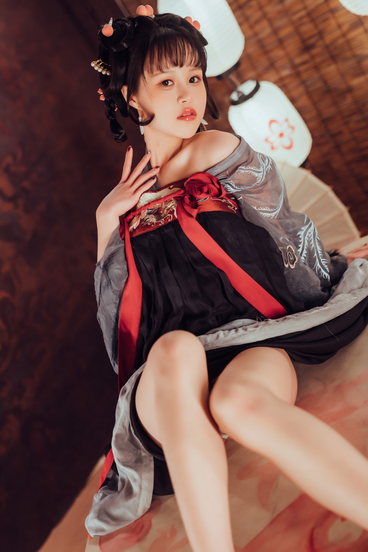 Cosplay 晕崽Zz 小琵琶精 Set.01