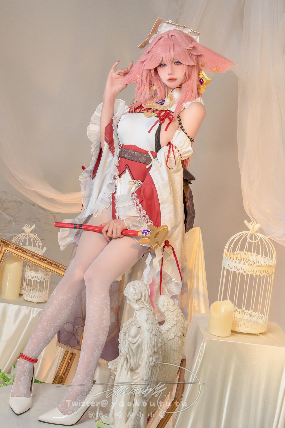 Cosplay 黏黏团子兔 春江水暖 神子贺岁 Set.01