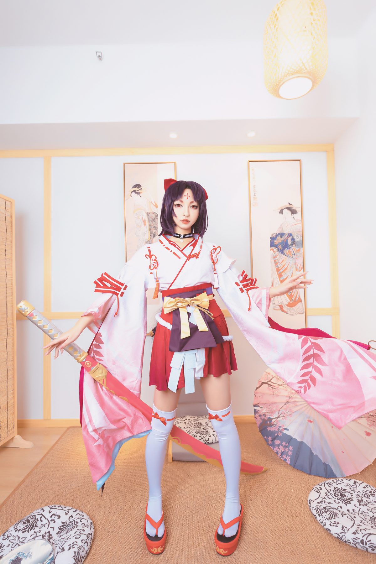 Coser@神楽坂真冬 Vol.063 绝对企画-陈And妖刀姬cos 刀ノ語 Part1