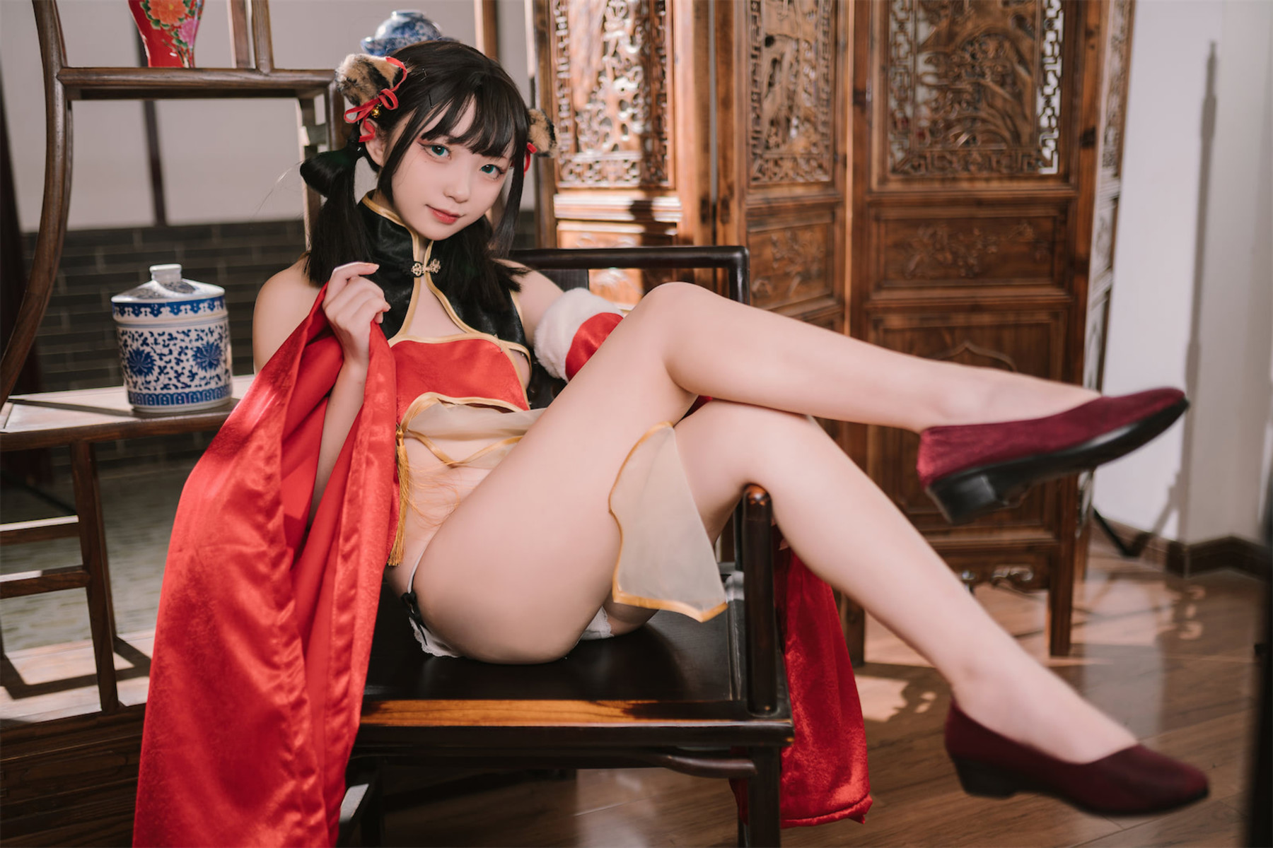 Cosplay 花铃 虎团团 Set.01